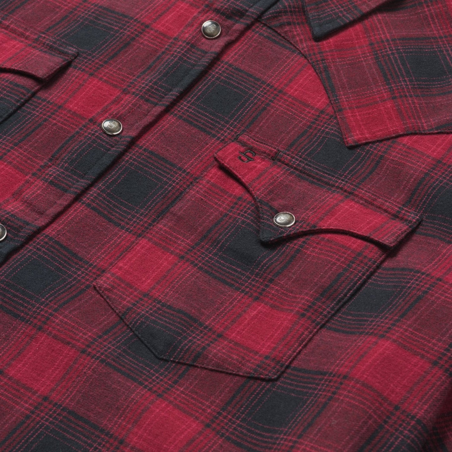 Brushed Twill Plaid Shirt Men