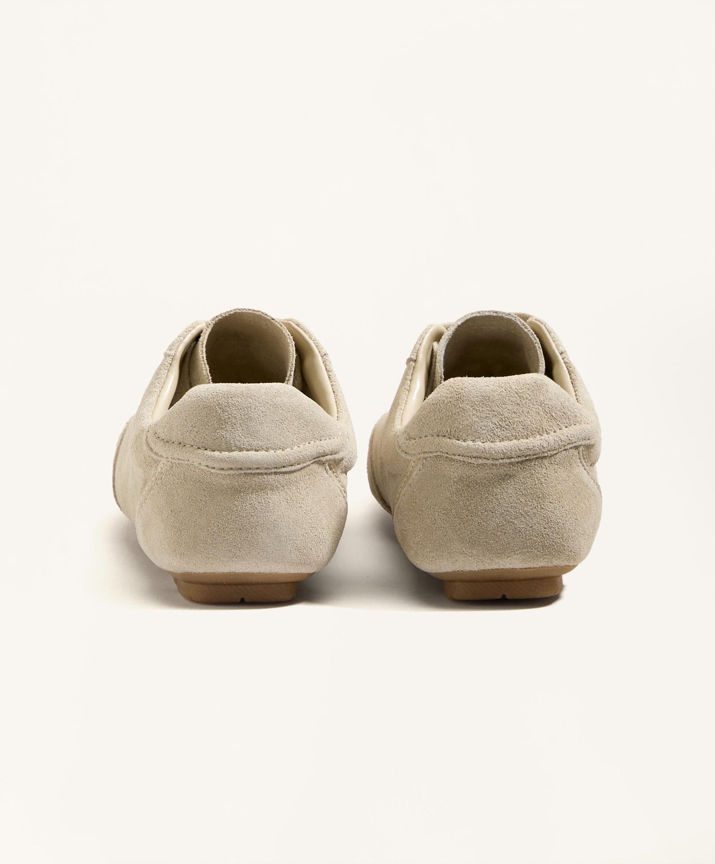 Split-leather trainers