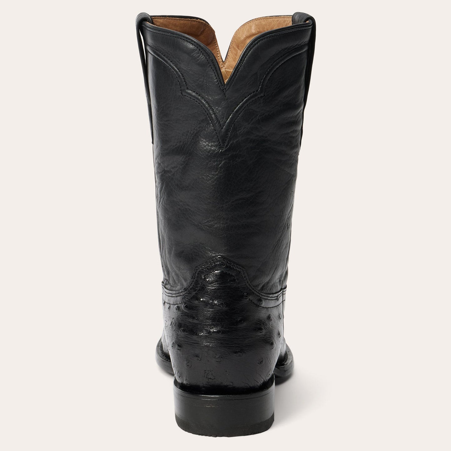 Austin Ostrich Roper Boots Men