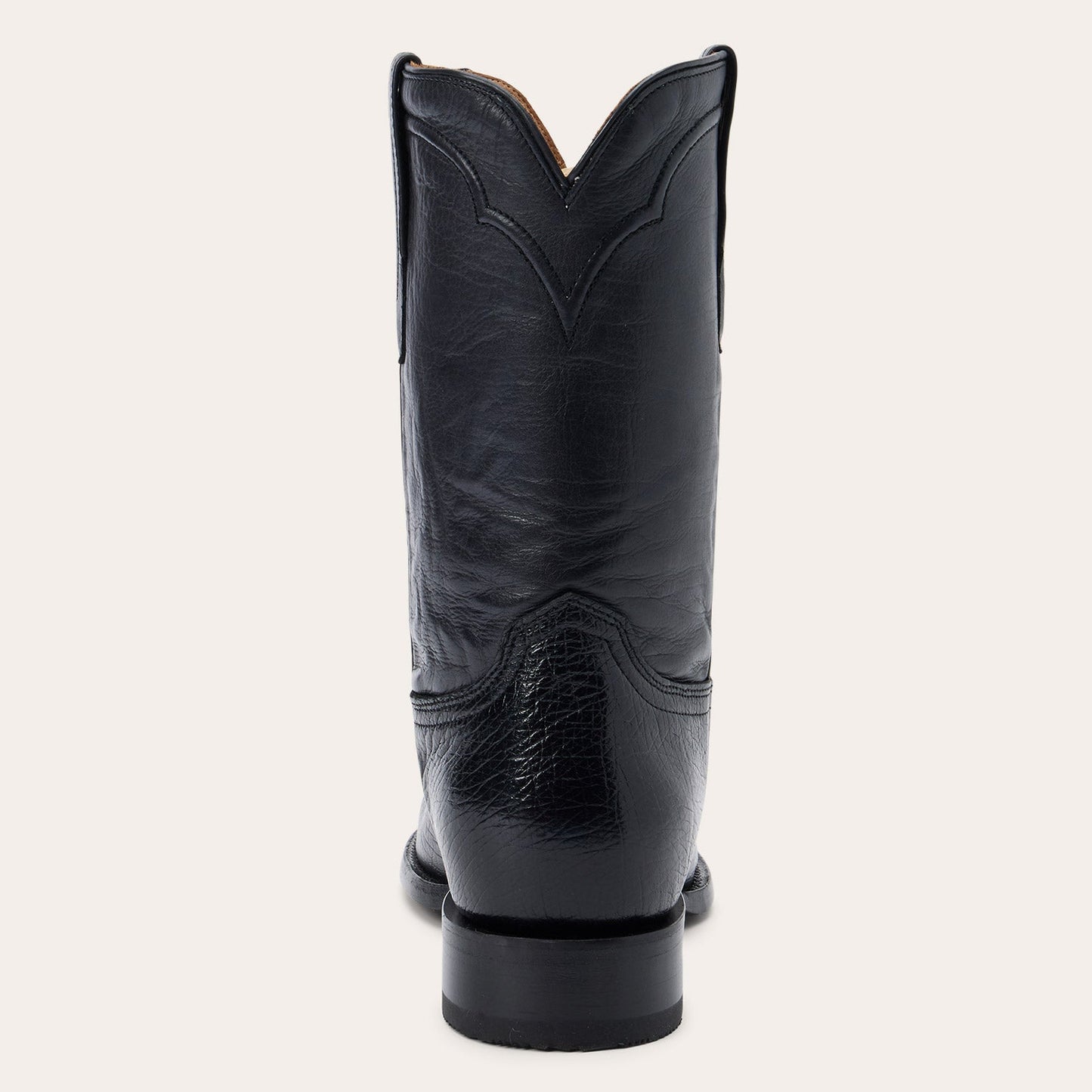 Clay Smooth Ostrich Roper Boots Men