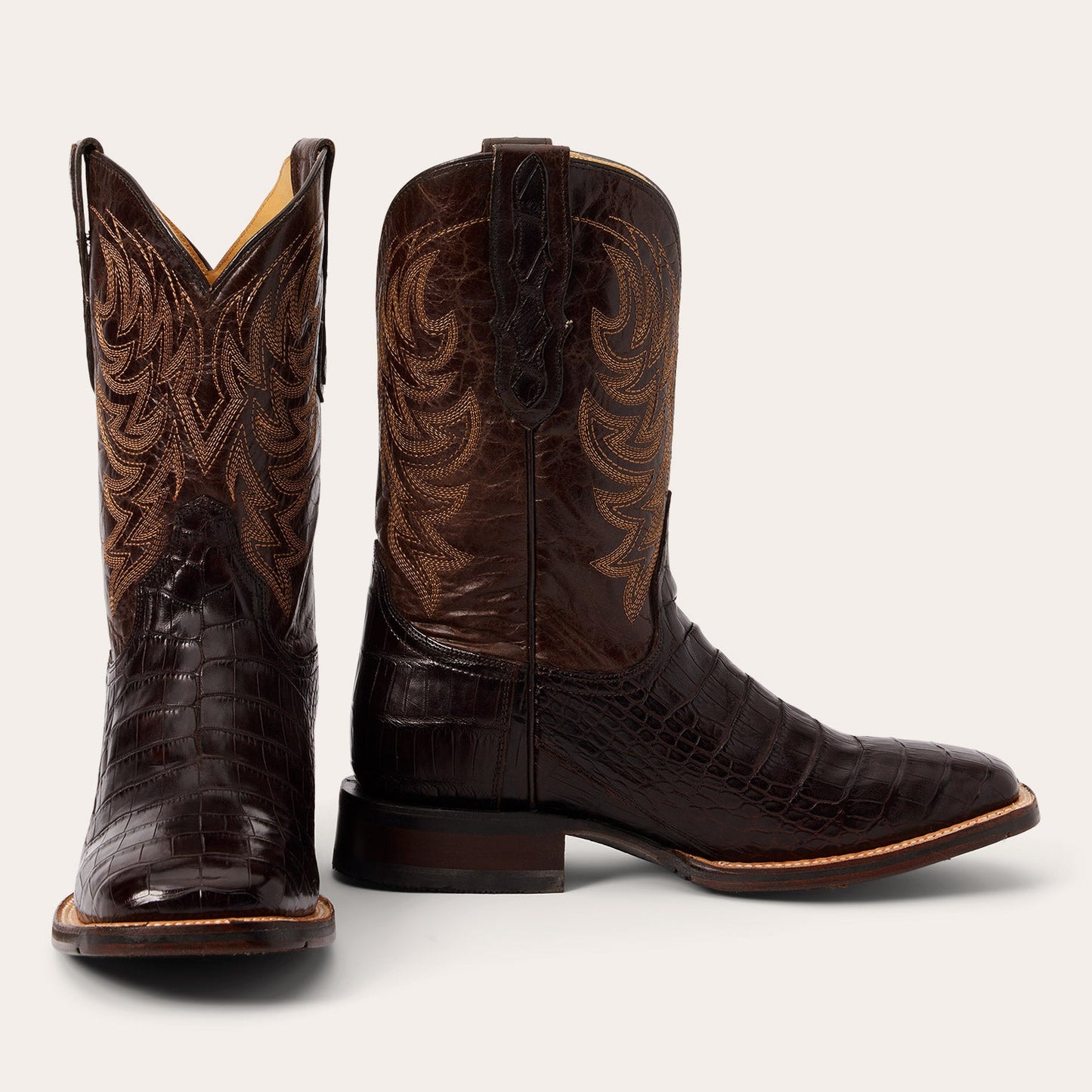 Aces Alligator Boots Men