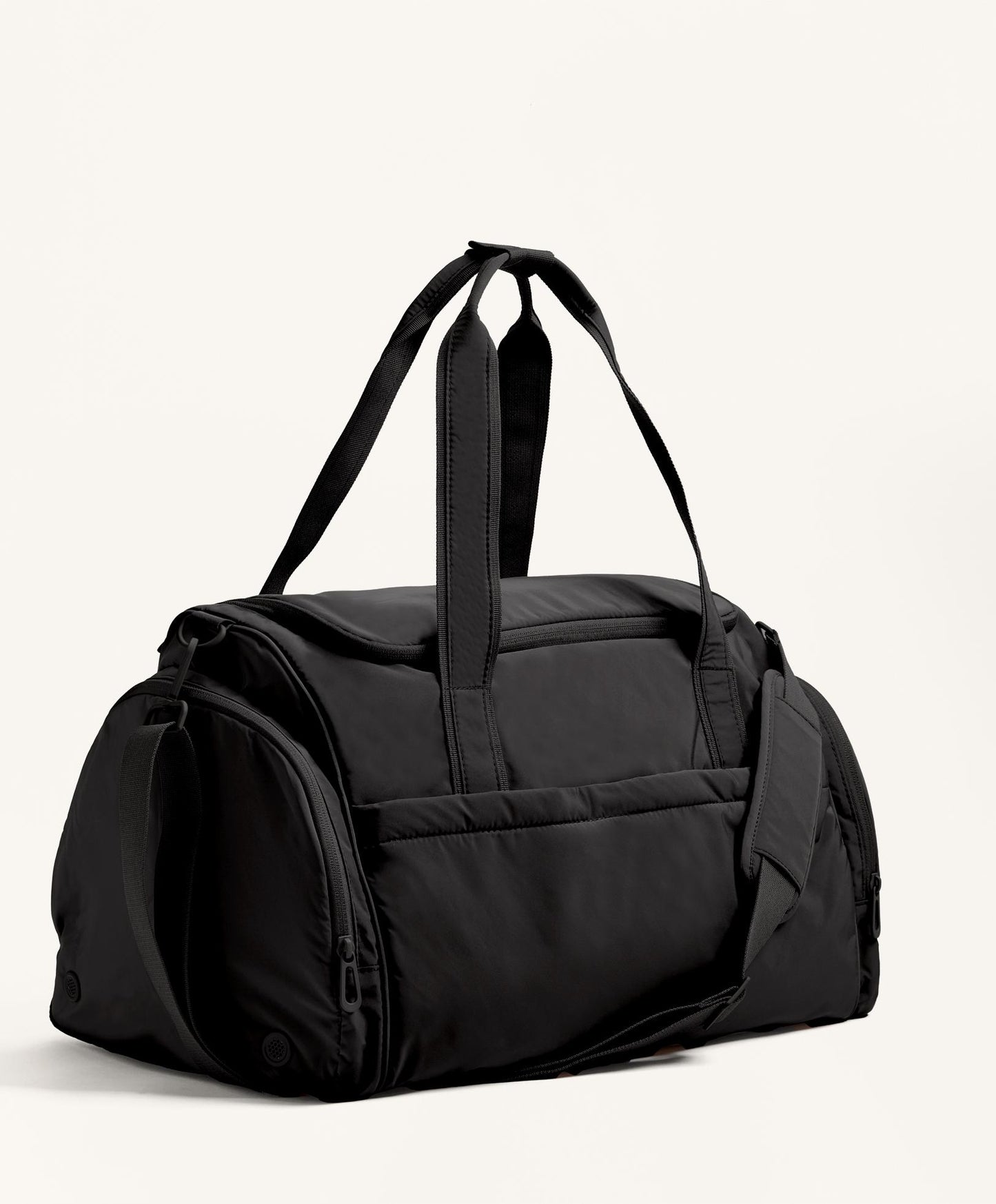 Technical bag with side pockets
