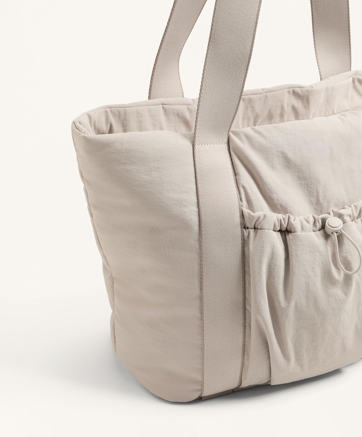 Shopper bag with front pocket