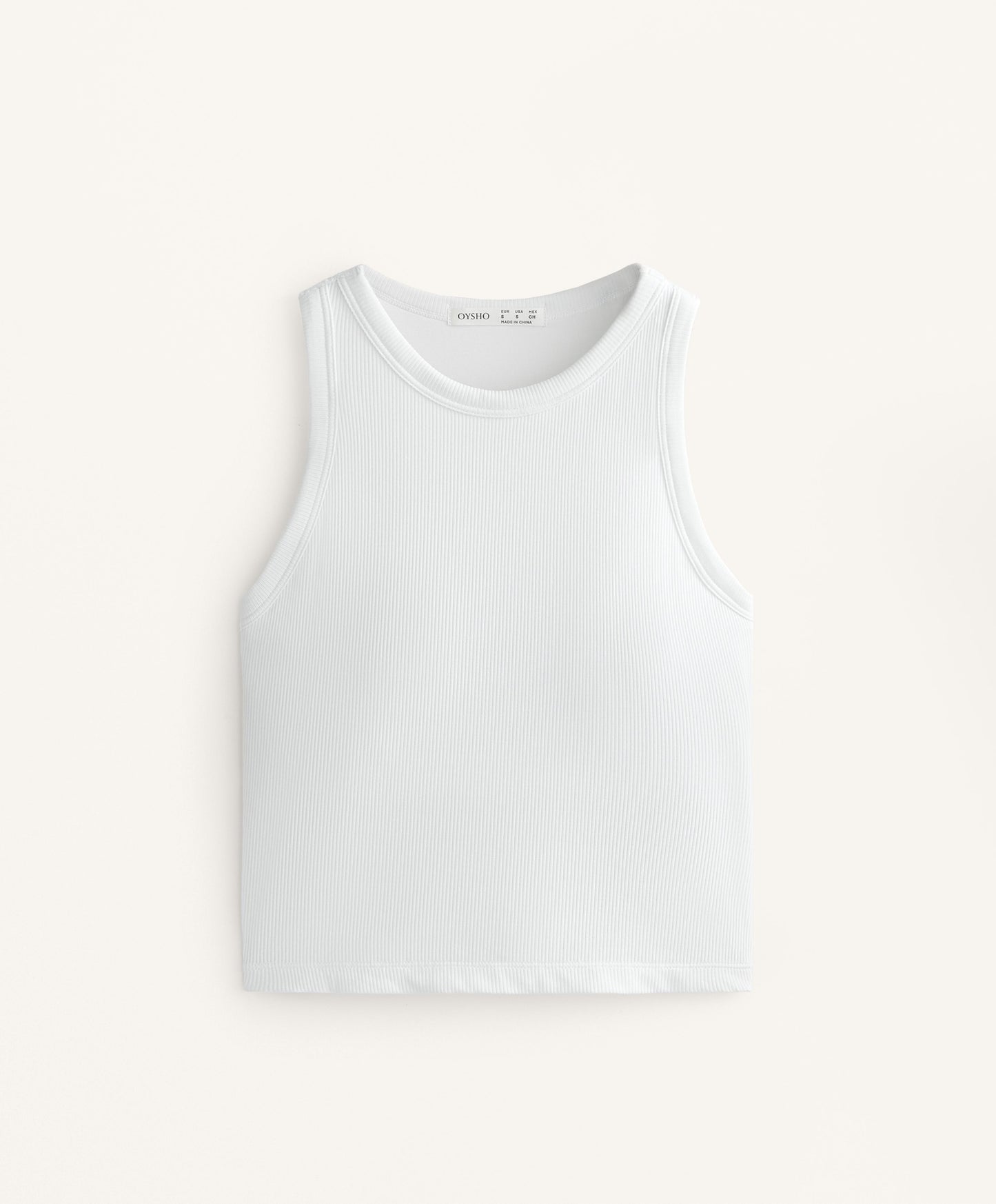 Long rib modal blend tank top