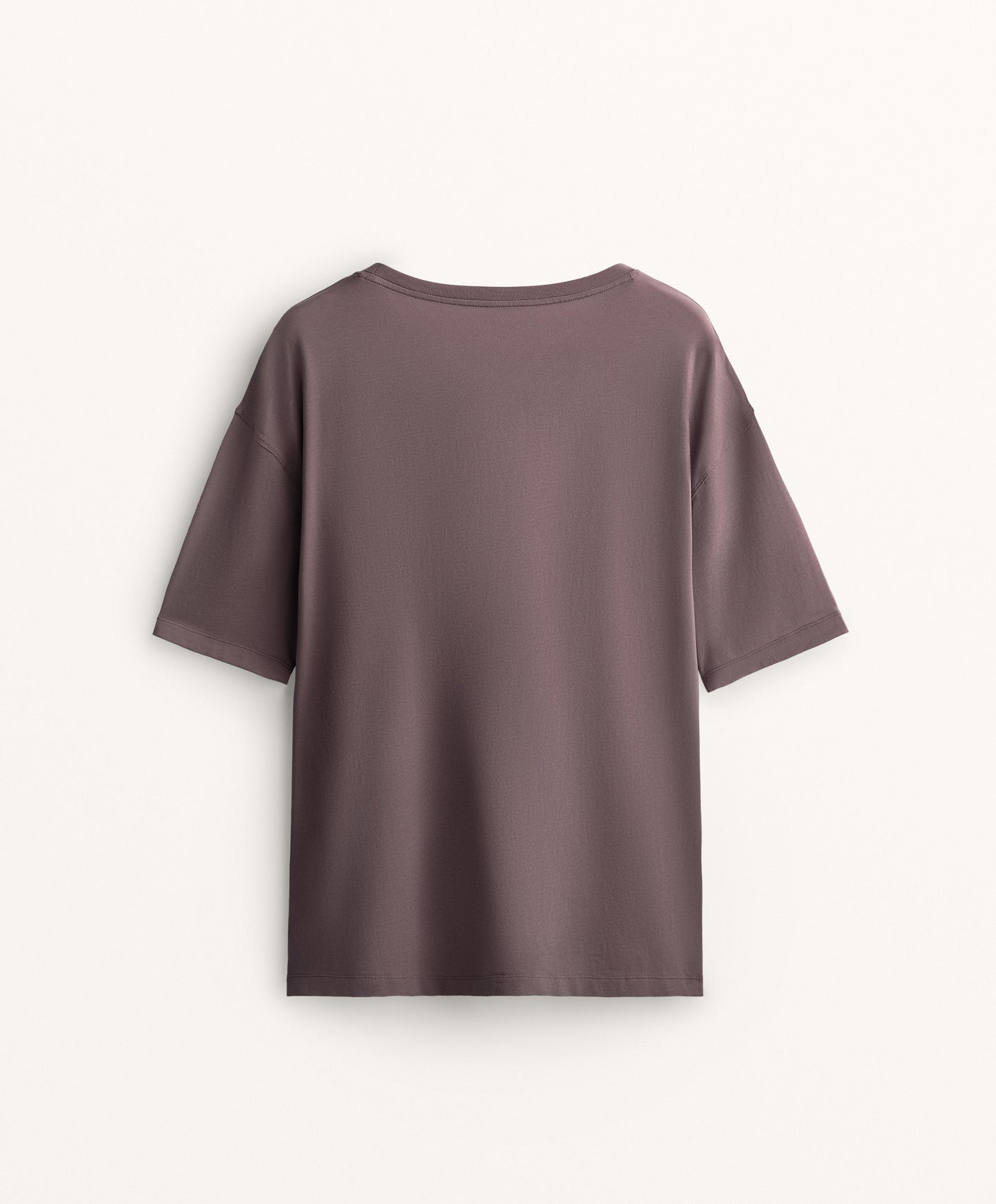 Short sleeve cotton blend T-shirt
