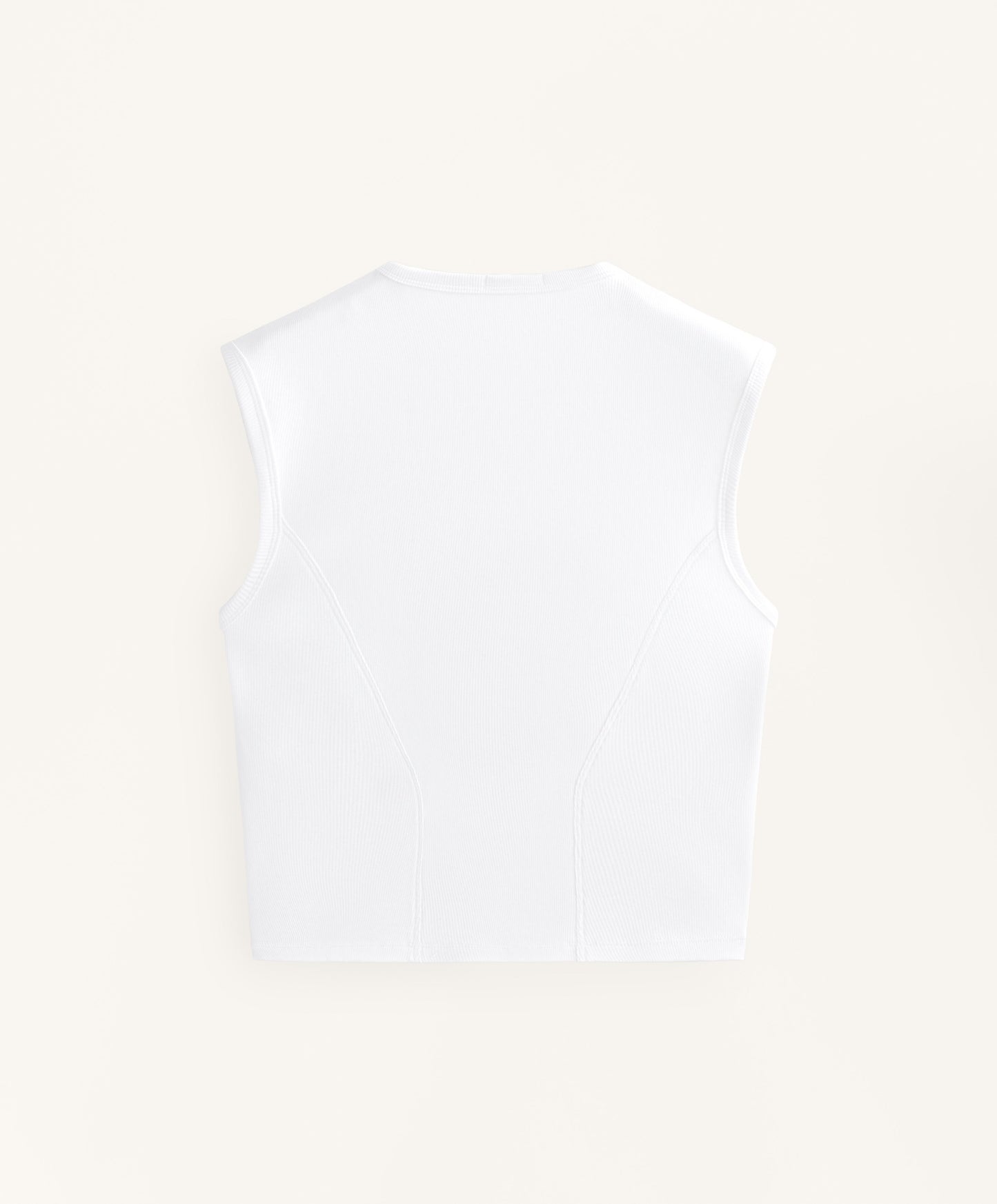 Short sleeve rib T-shirt with cotton and modal