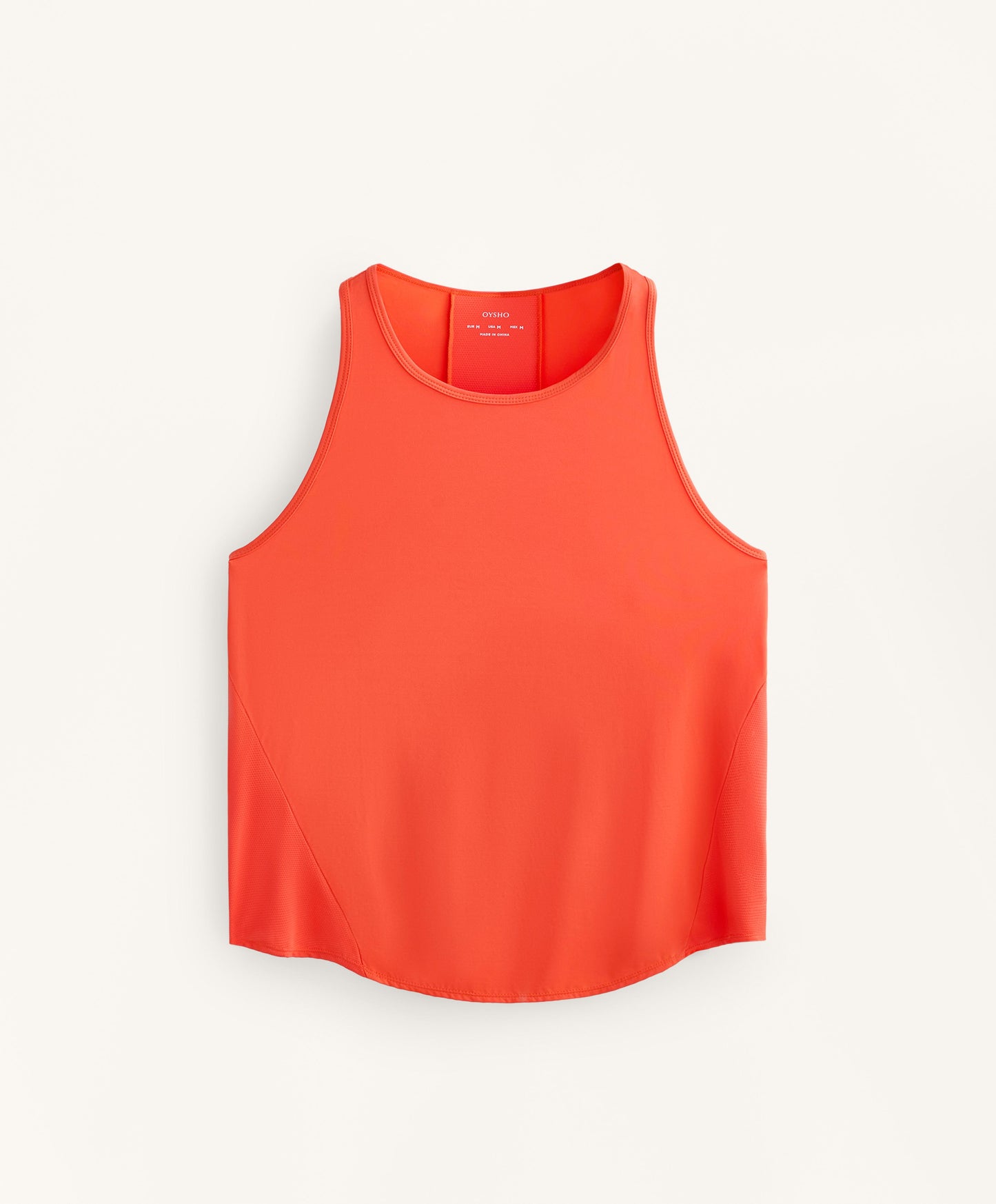 Technical sleeveless T-shirt