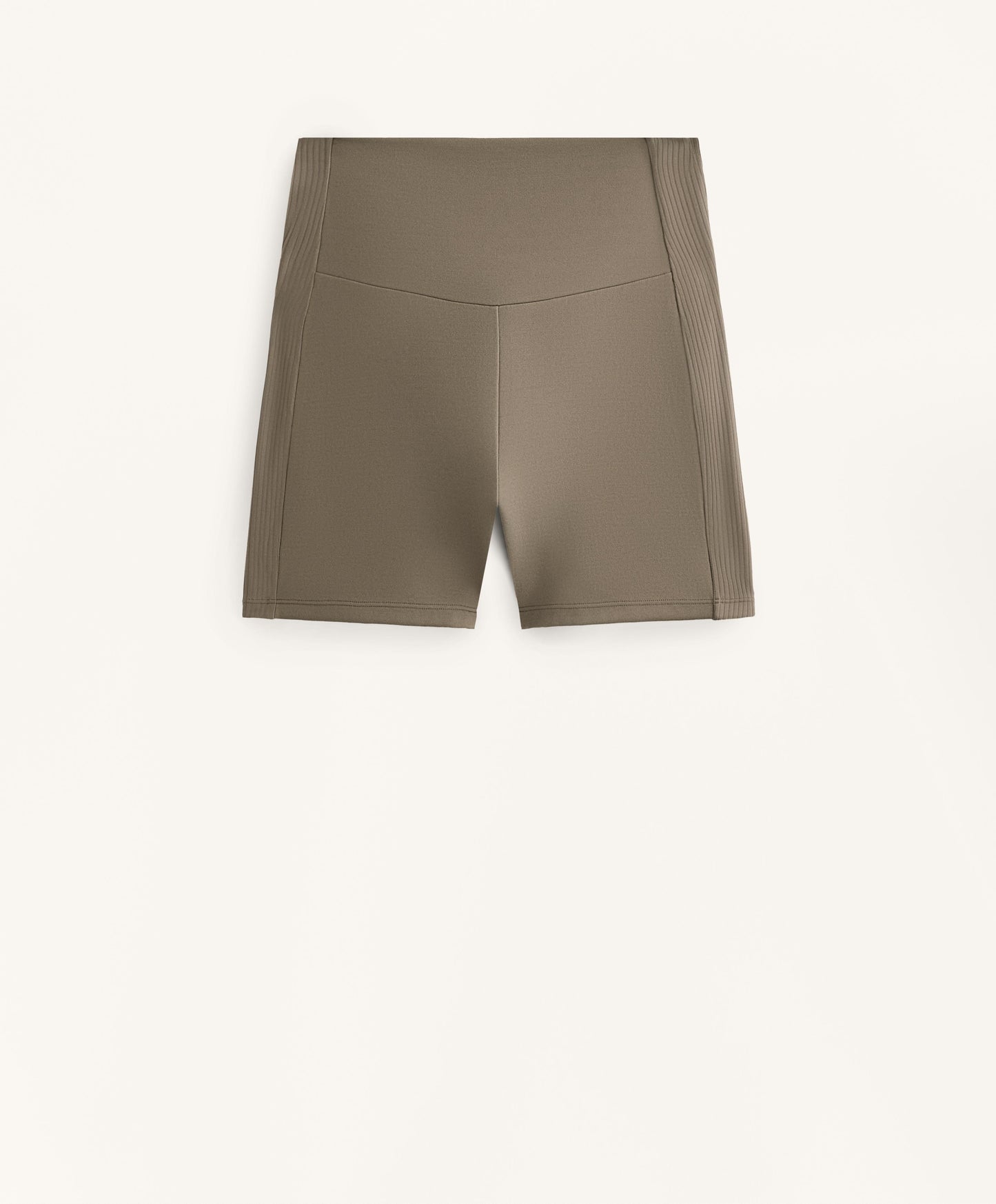 Comfortlux high-rise rib 10 cm hot pants
