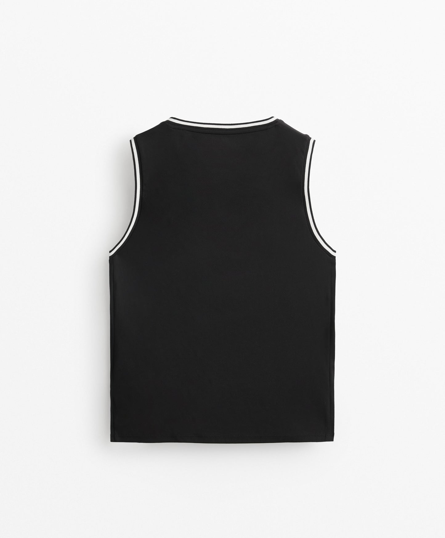 Sleeveless V-neck T-shirt