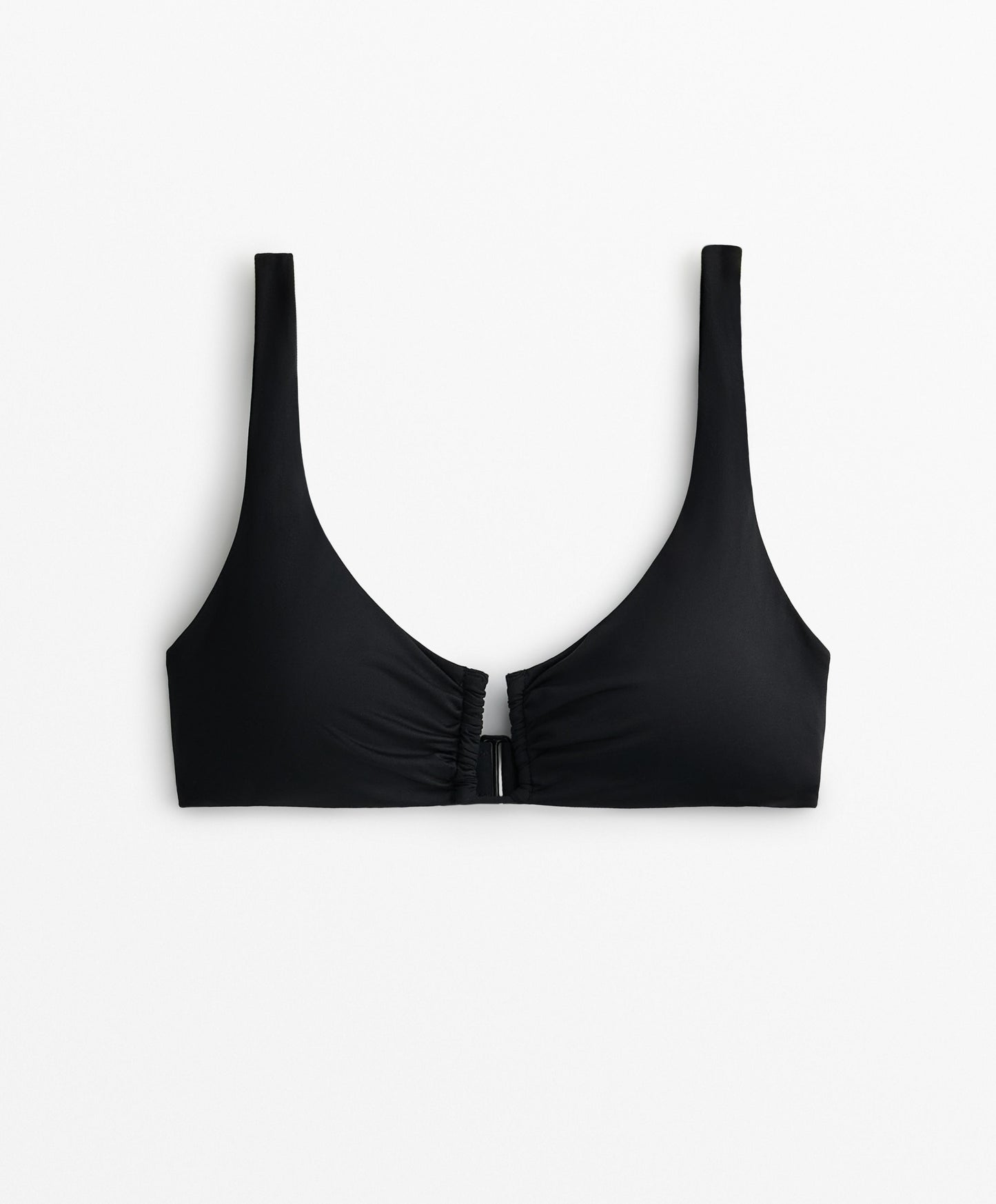 Halterneck U-neck bikini top