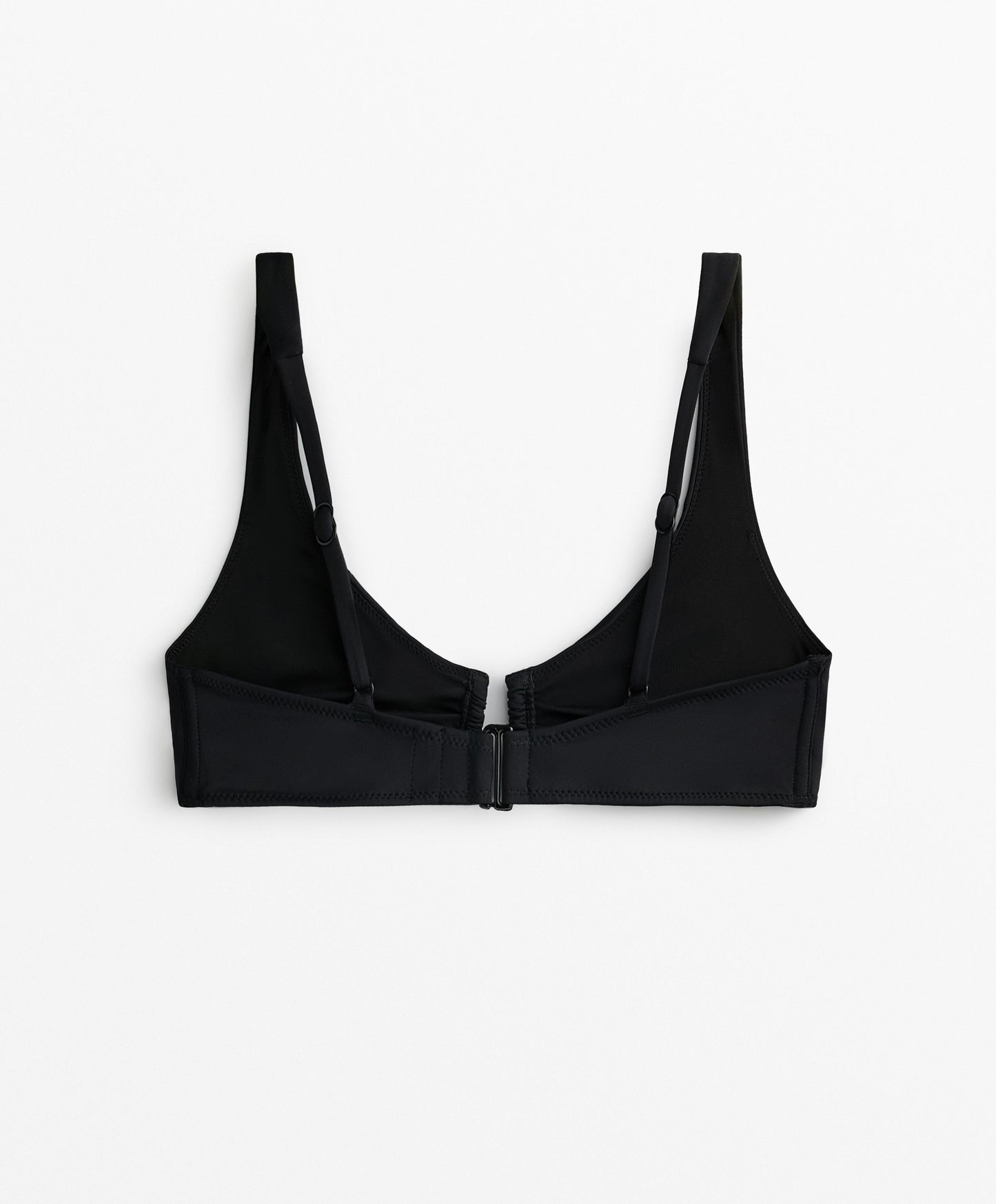 Halterneck U-neck bikini top