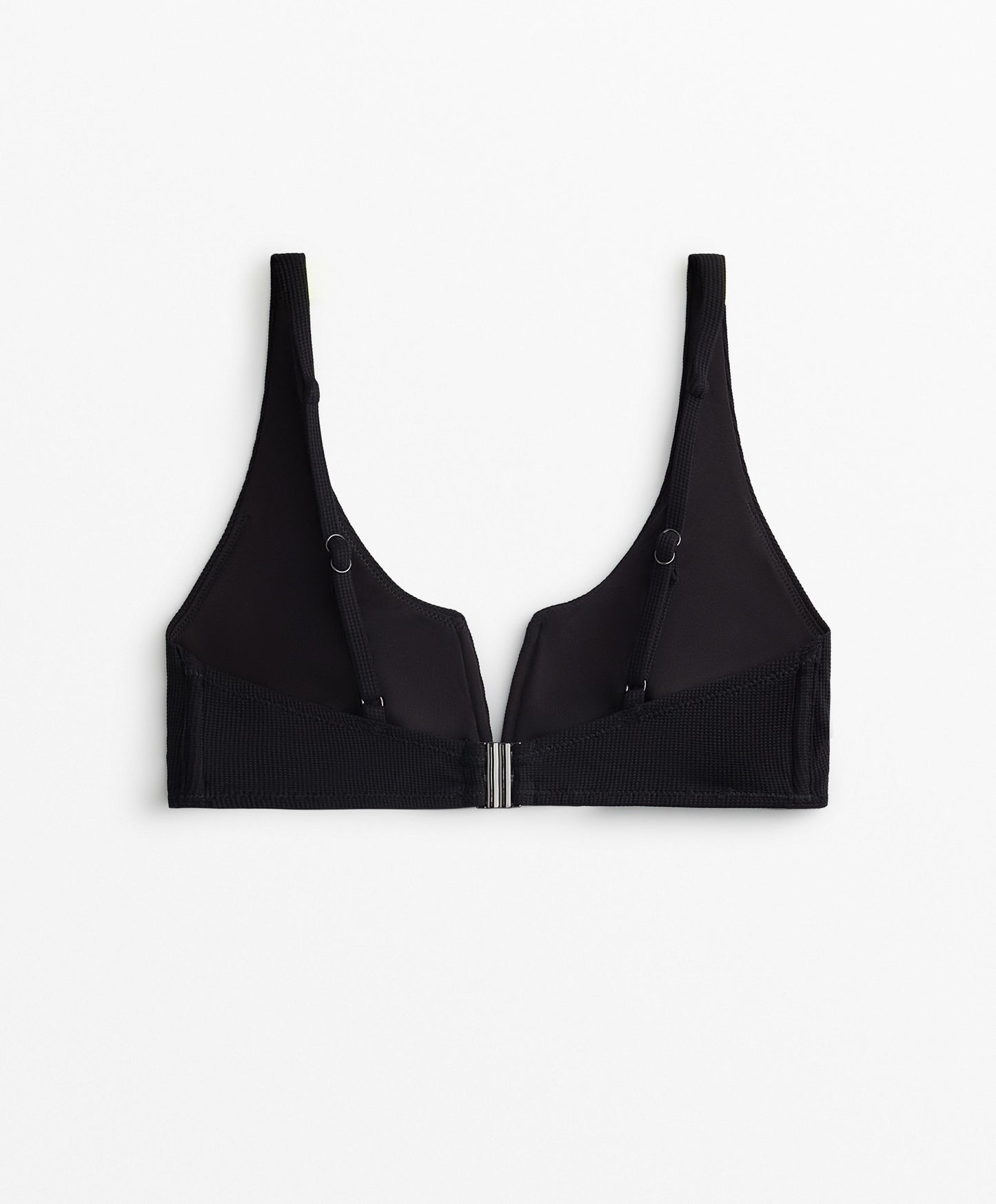 Piqu¨¦ halterneck bikini top
