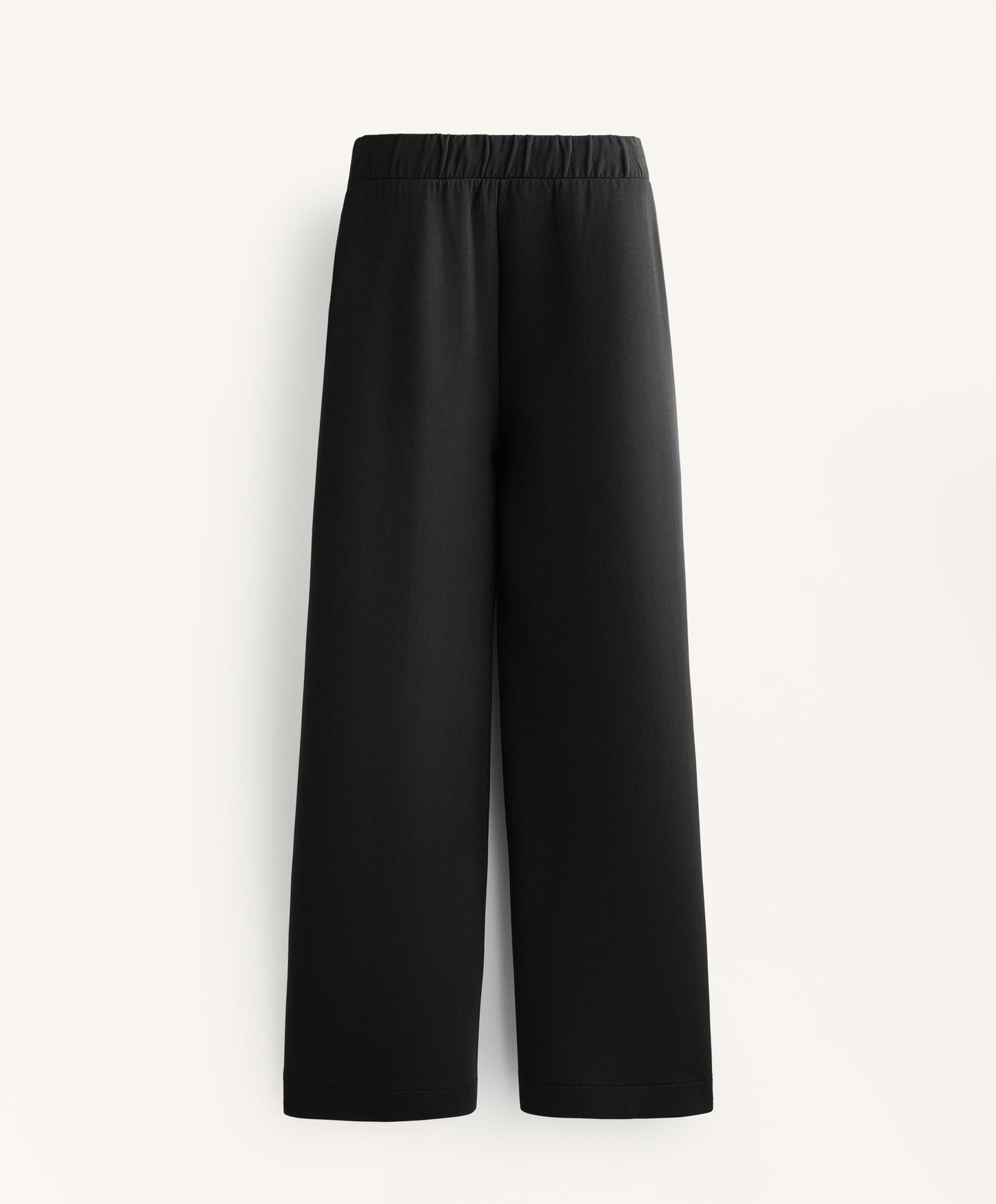 Relaxed cotton-blend seam trousers