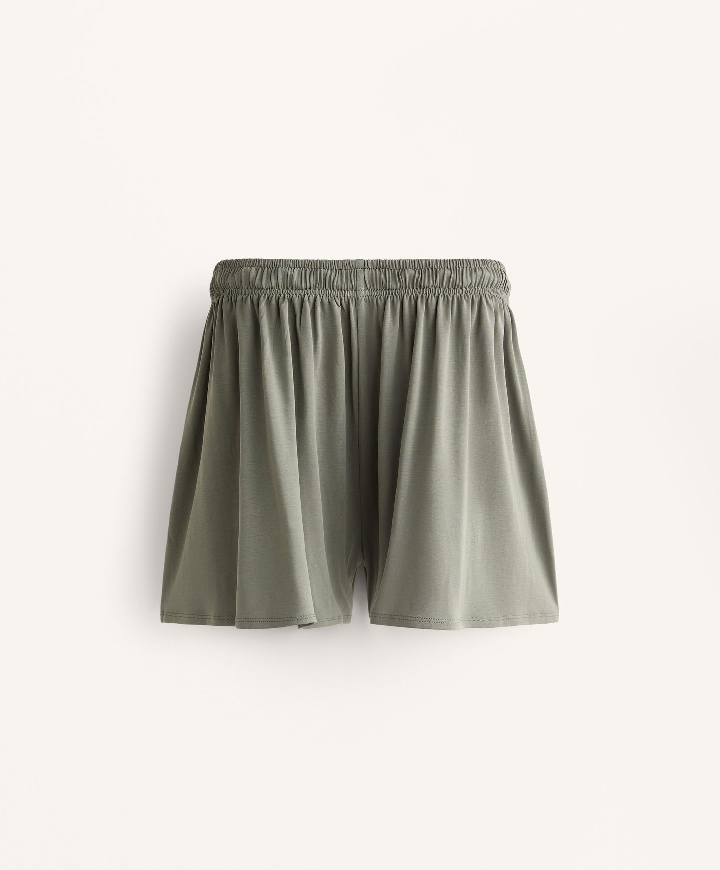 Floaty wide-leg shorts with modal