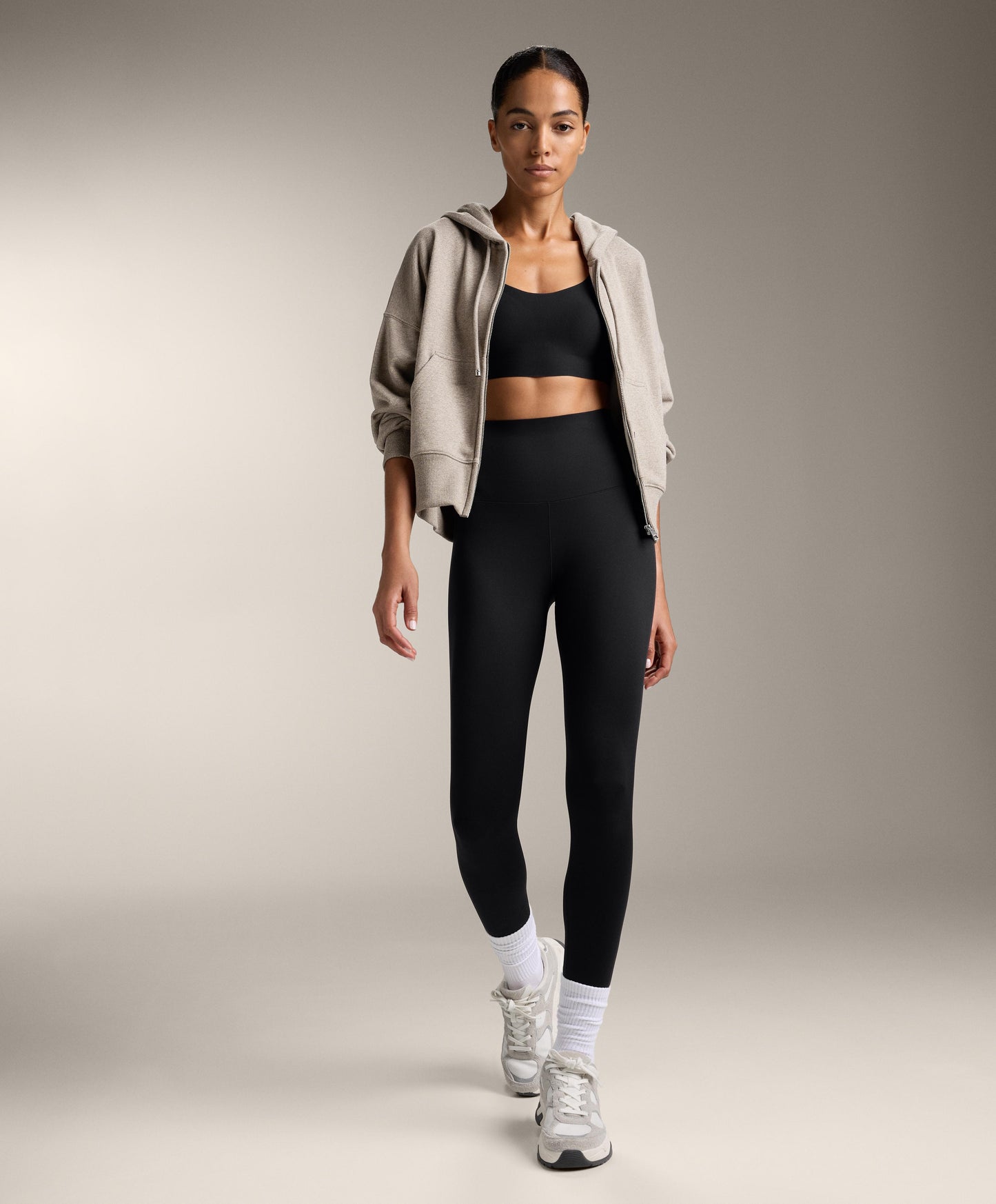 Perfect-adapt super high-rise 65cm ankle-length leggings