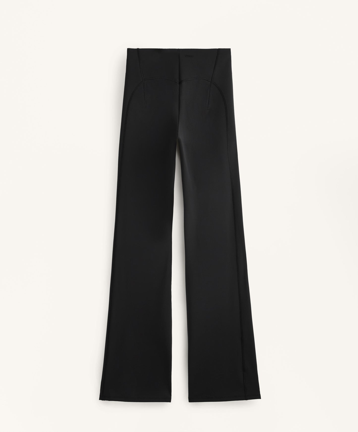 High rise Compressive raise up flare trousers