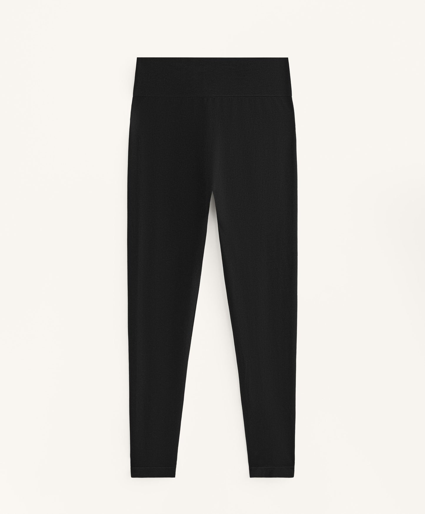 Ankle-length seamless base layer leggings