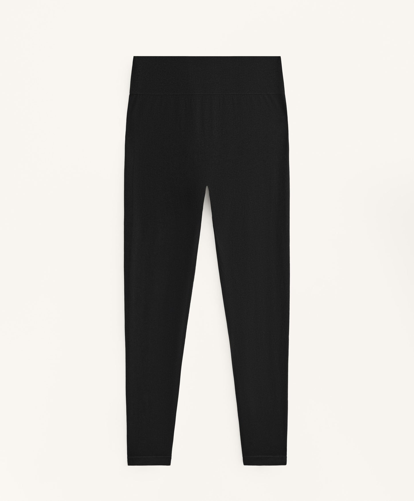 Ankle-length seamless base layer leggings