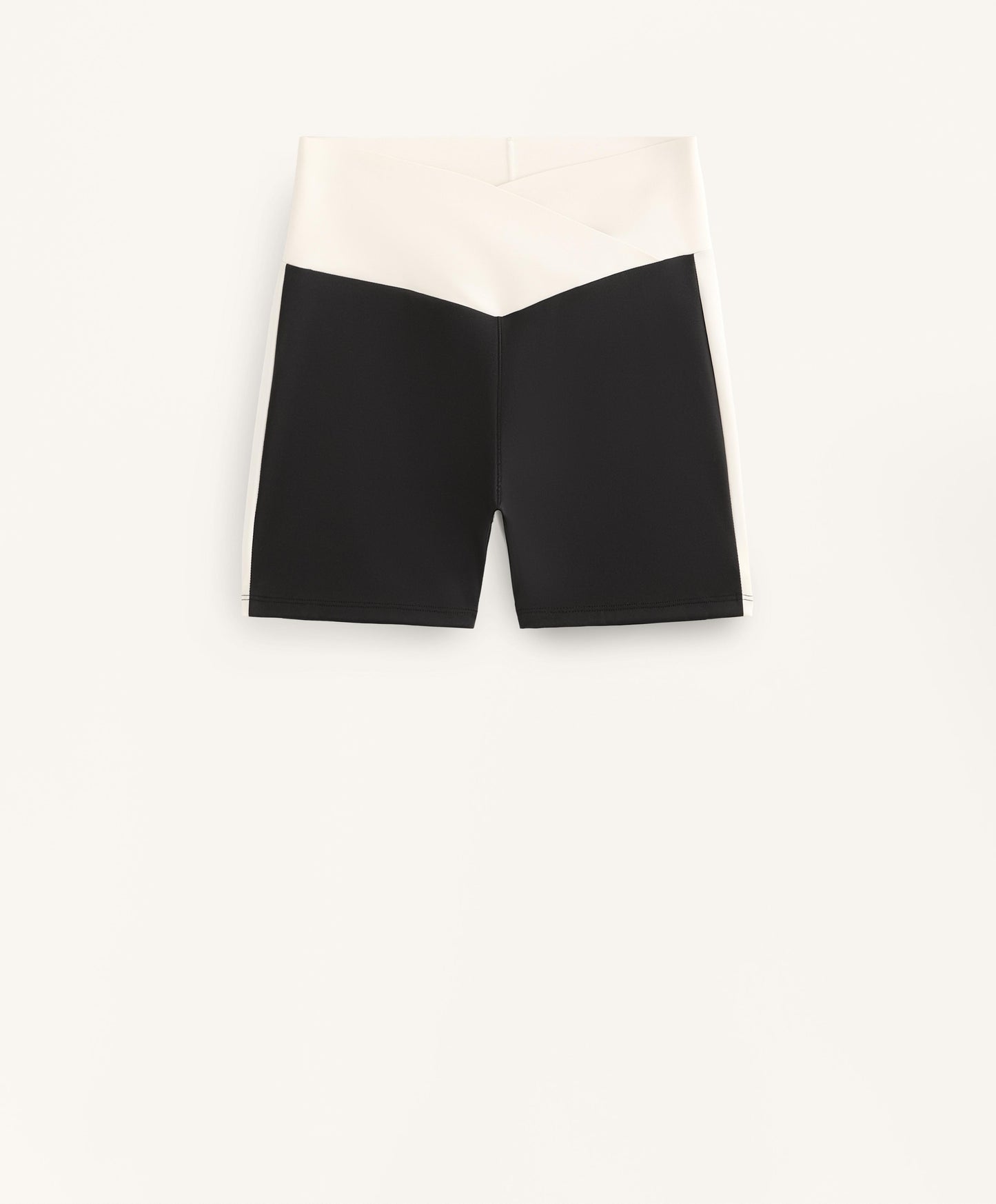 Perfect-adapt high-rise V-waist 10cm hot pant leggings