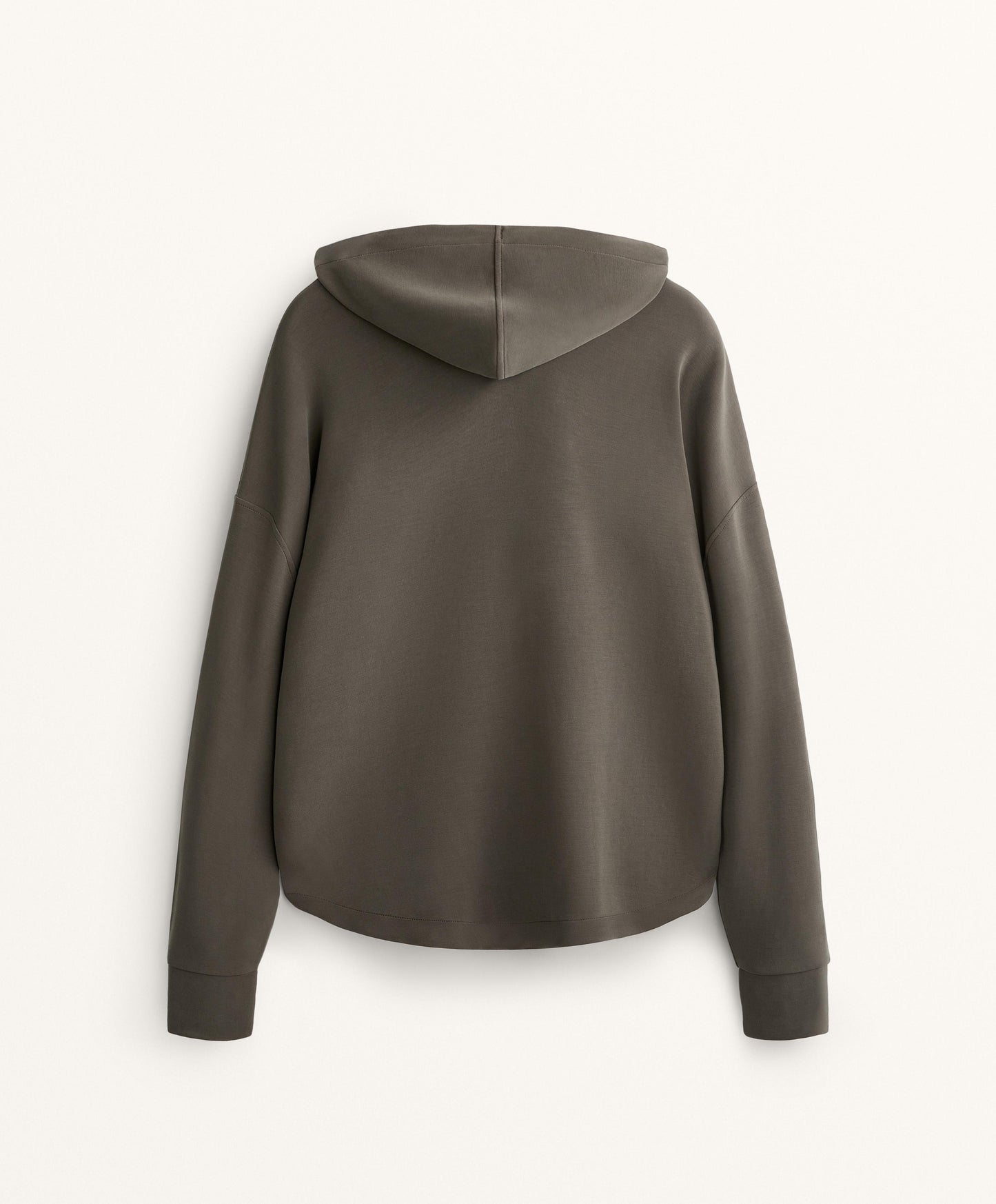 Soft touch modal zip sweatshirt
