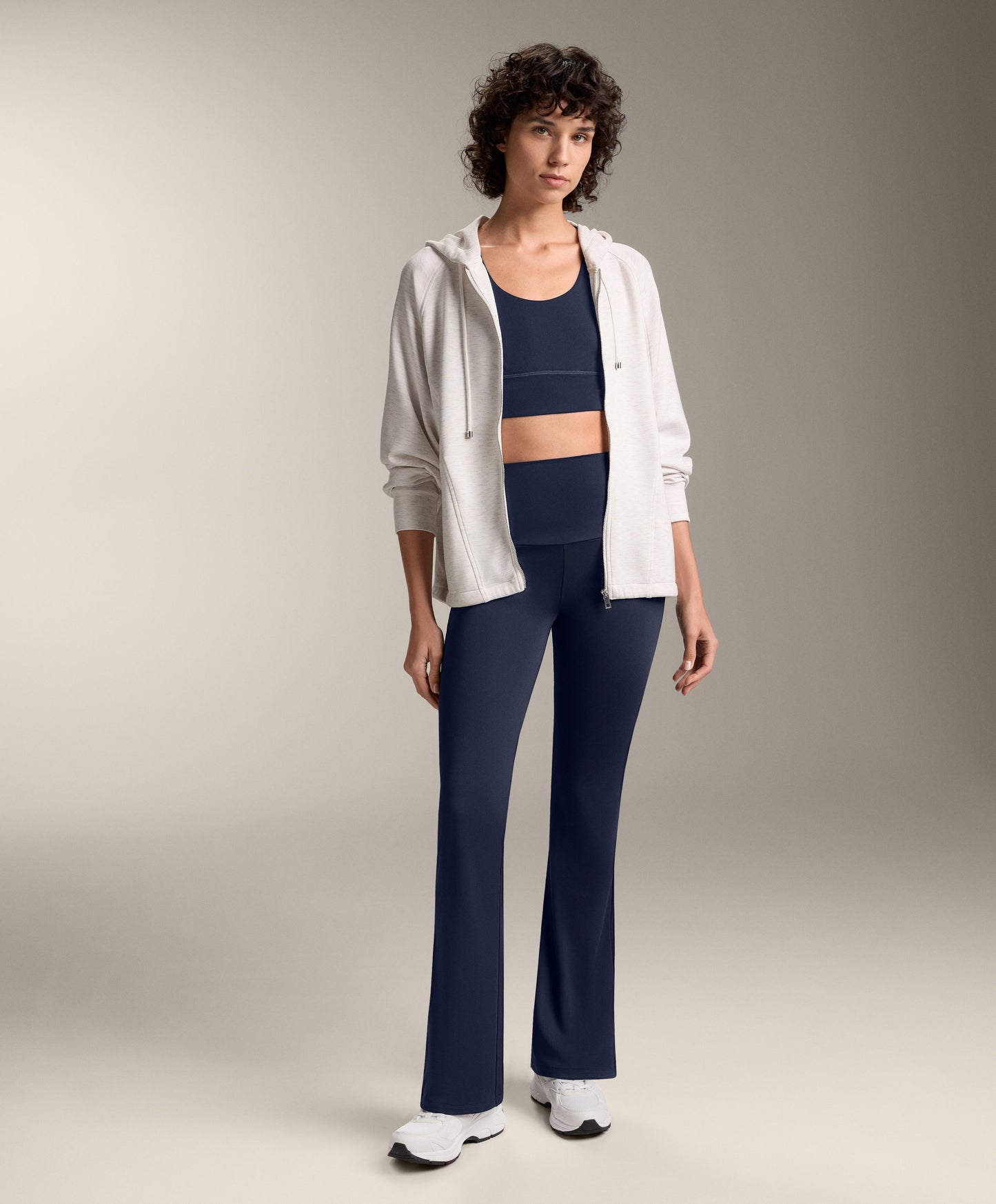 High rise Comfortlux flare trousers