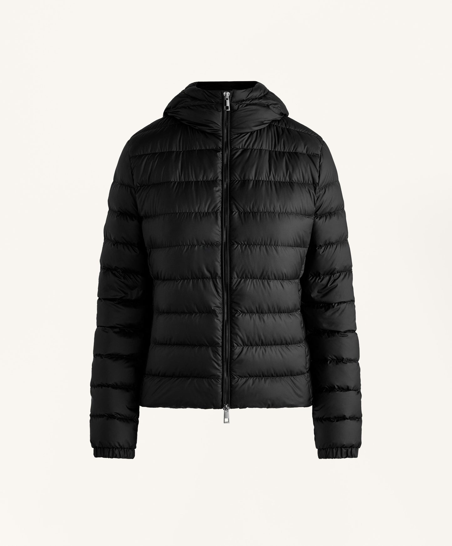 Lightweight packable 100% down water-repellent jacket