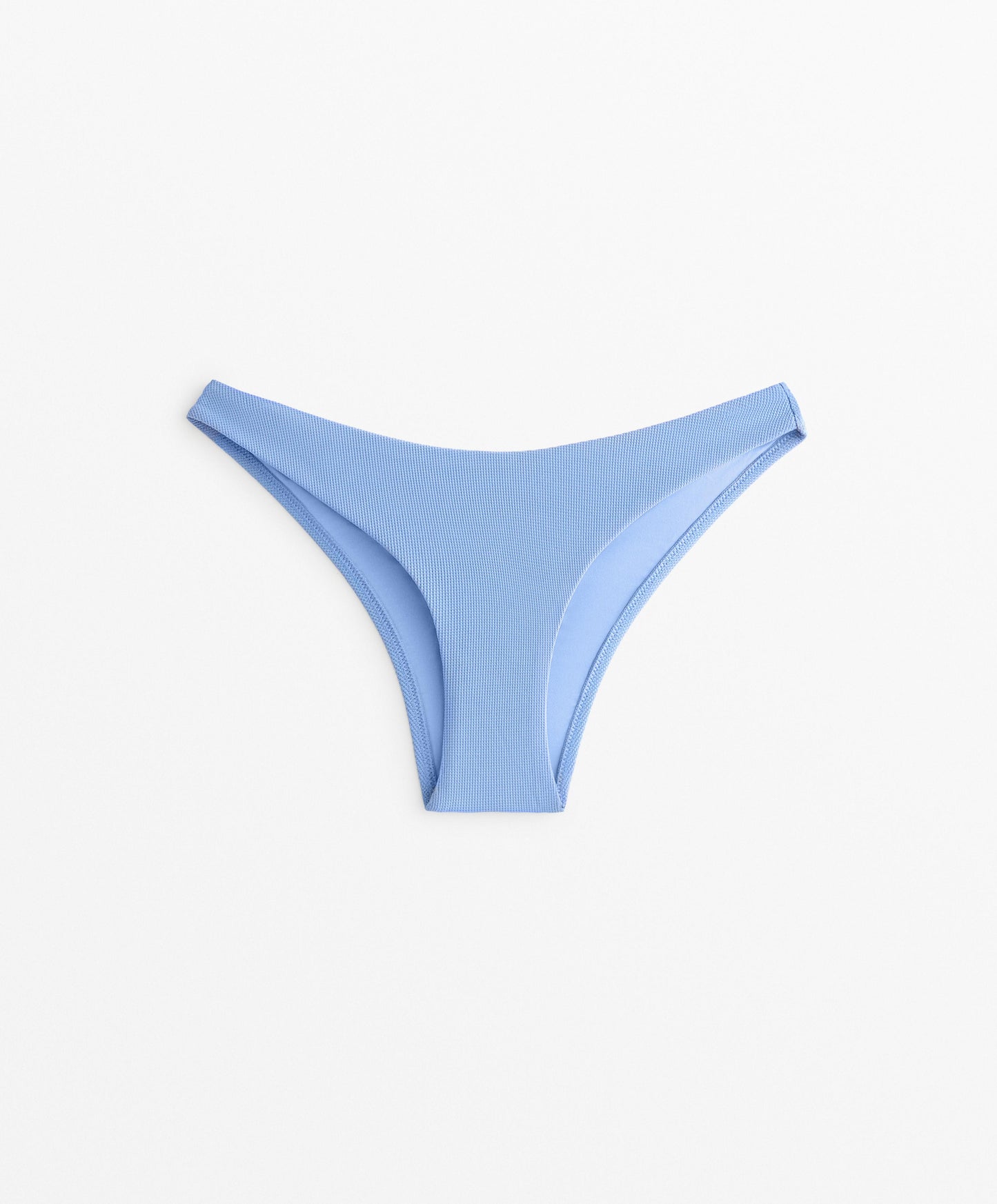 U-Cut Piqu¨¦ Medium Bikini Bottoms