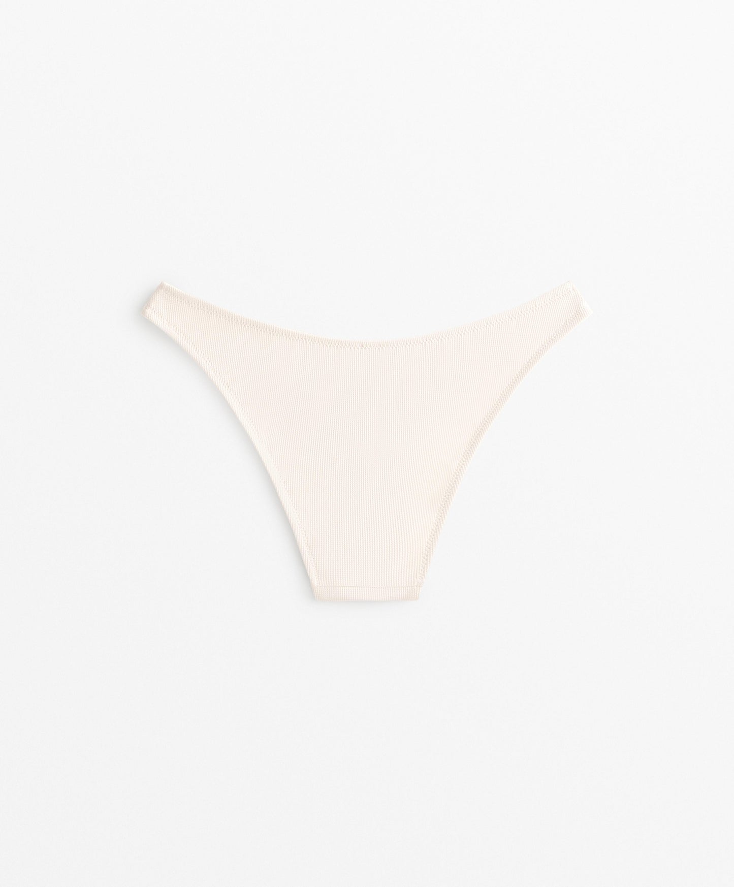 U-Cut Piqu¨¦ Medium Bikini Bottoms