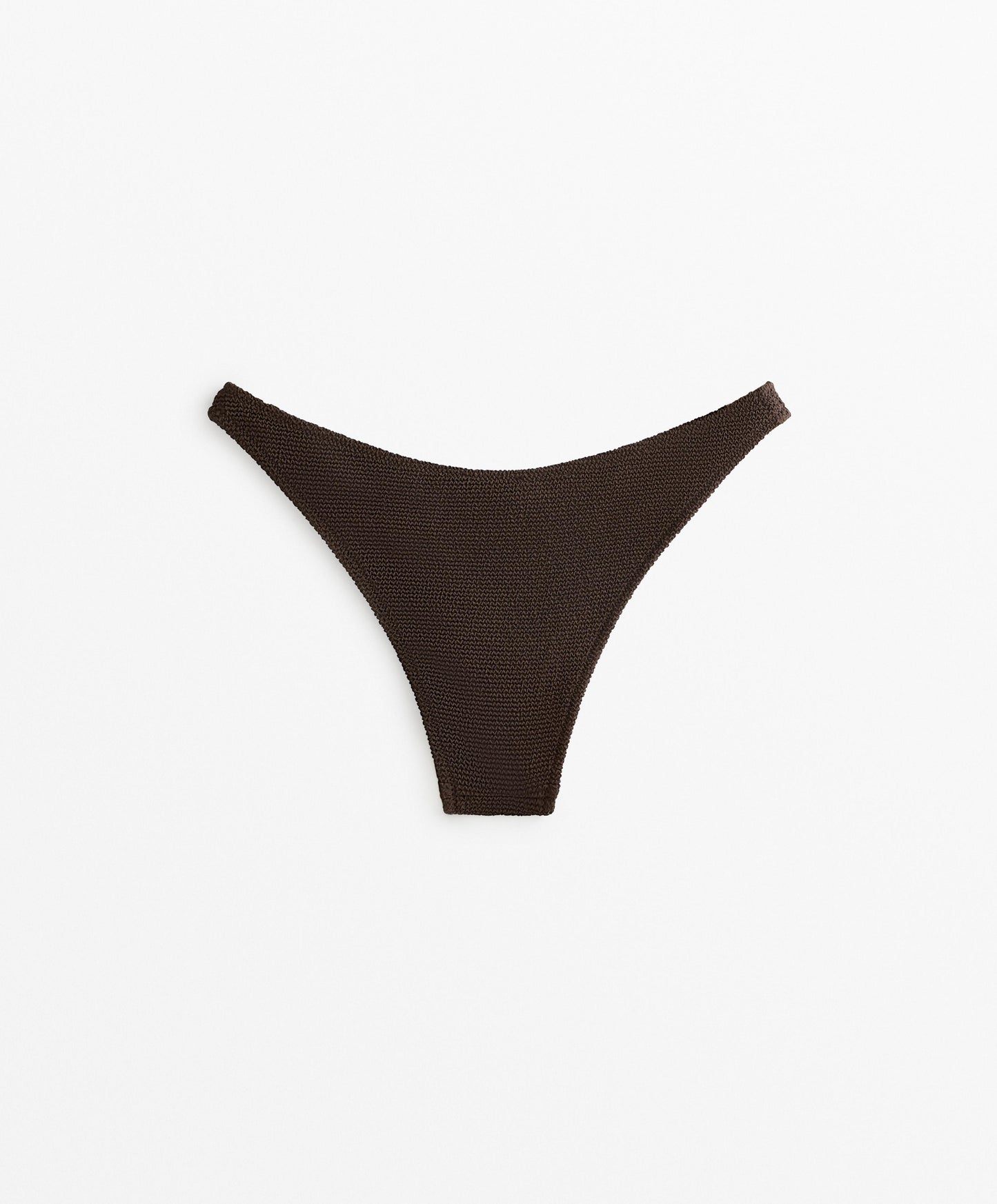 Crinkle U-cut medium bikini bottoms