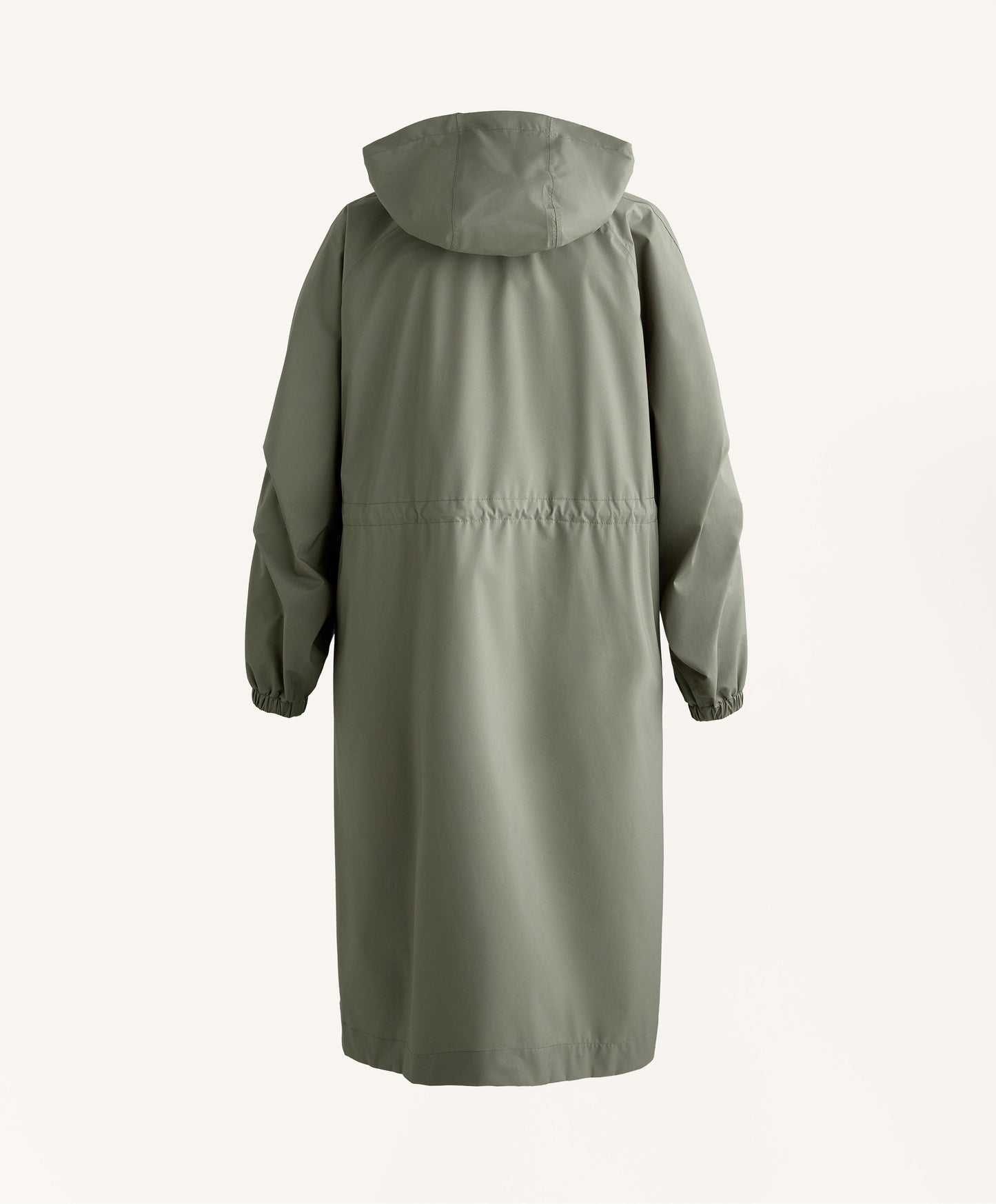 Long packable super extra lightweight 10k waterproof jacket