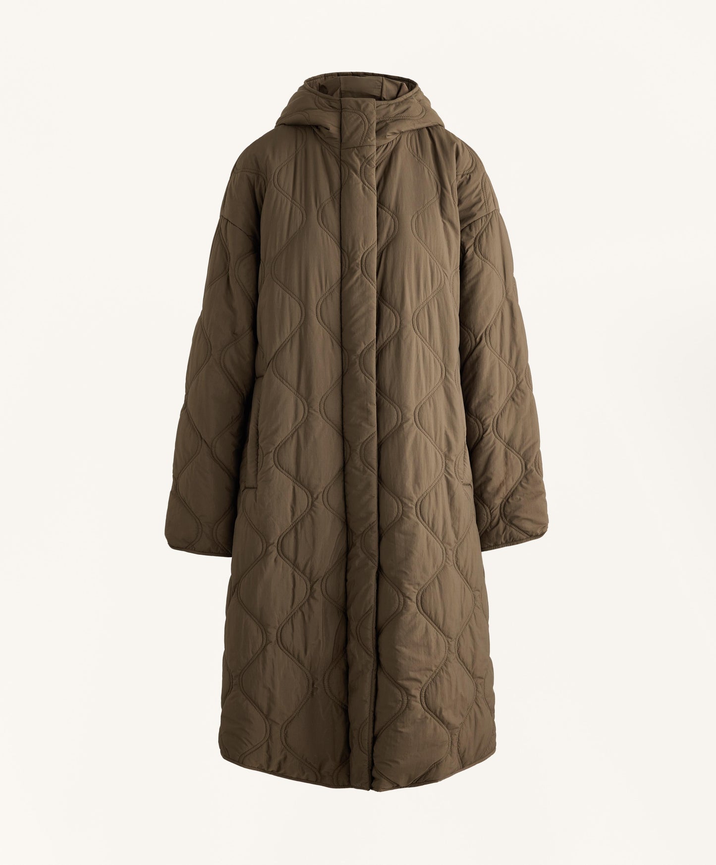 FELLEX AEROGEL water-repellent long padded jacket