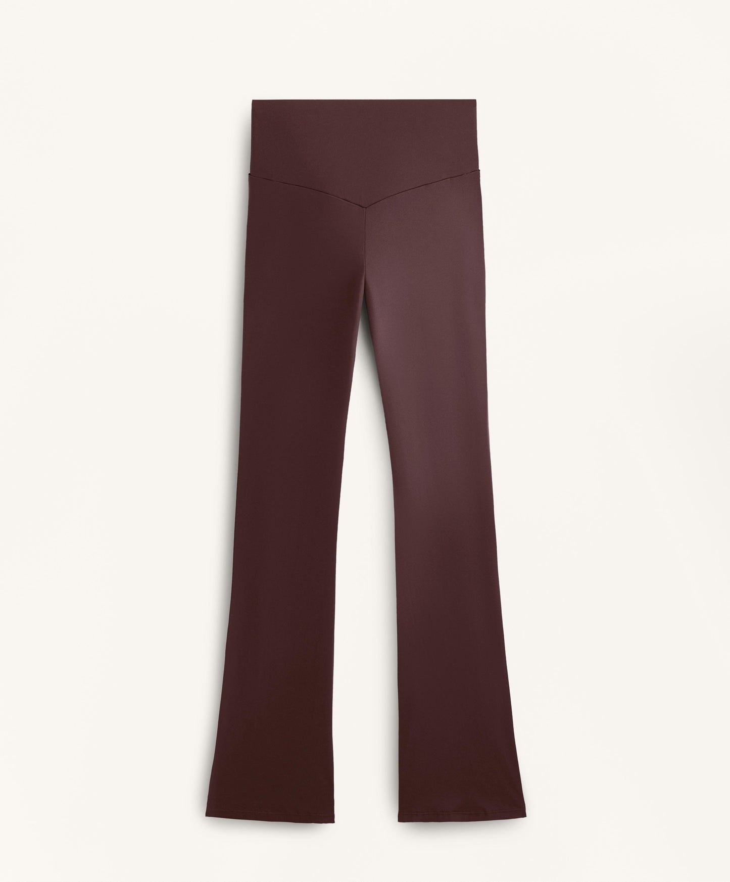 Flare super high rise Comfortlux trousers with pockets