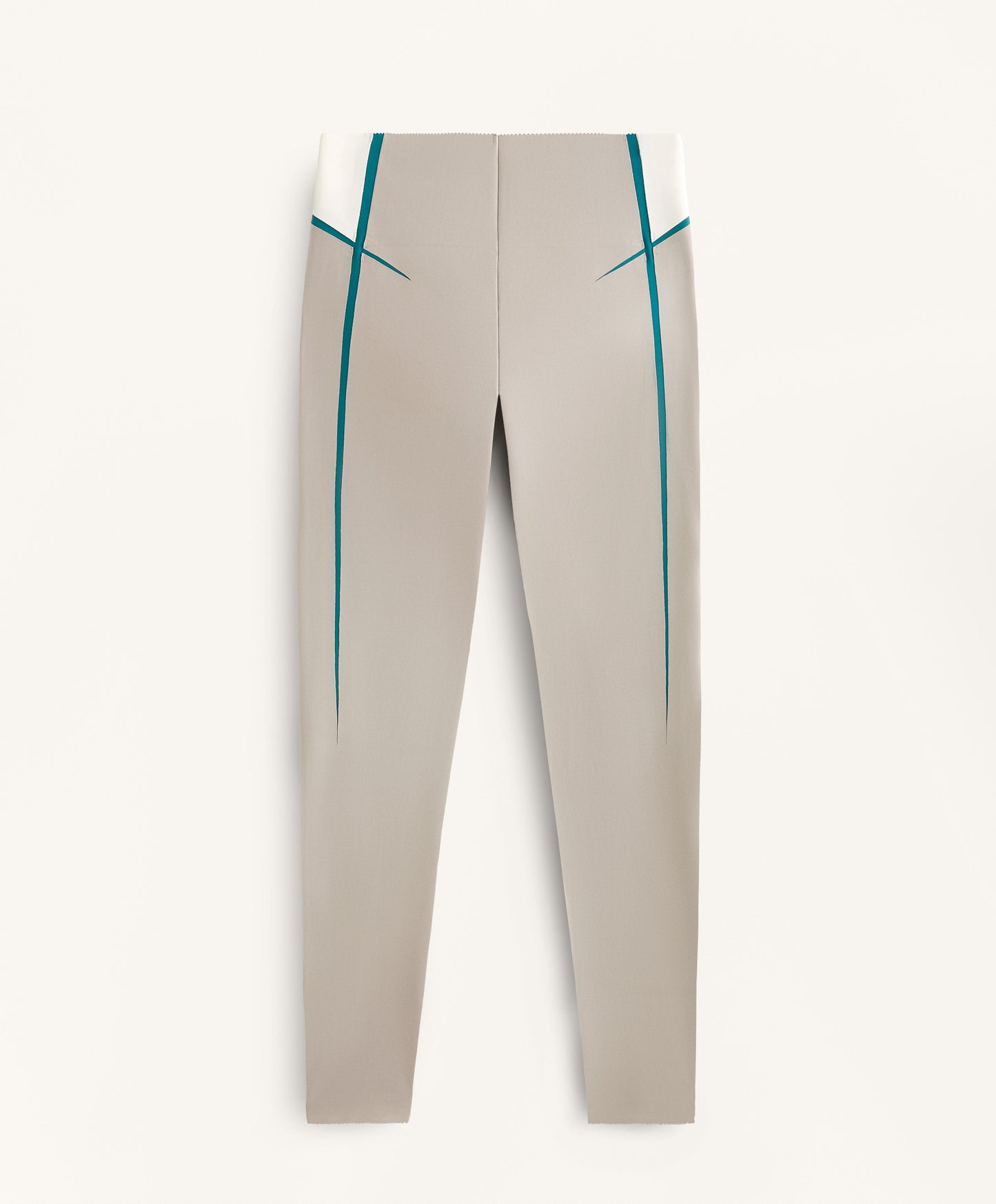 Compressive core-control high-rise ankle-length 65cm leggings