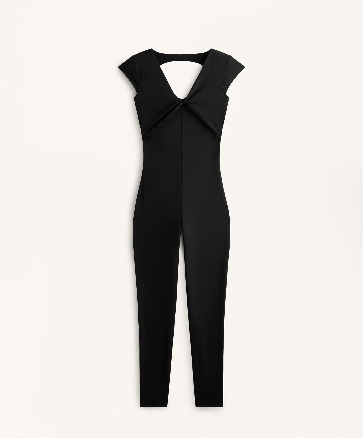 Comfortlux open back long jumpsuit