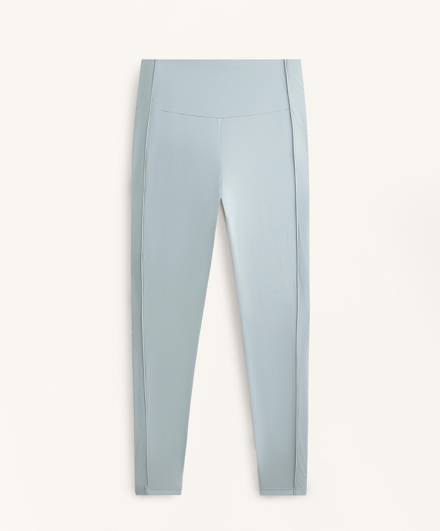 Comfortlux high rise ankle-length leggings with side rib detail