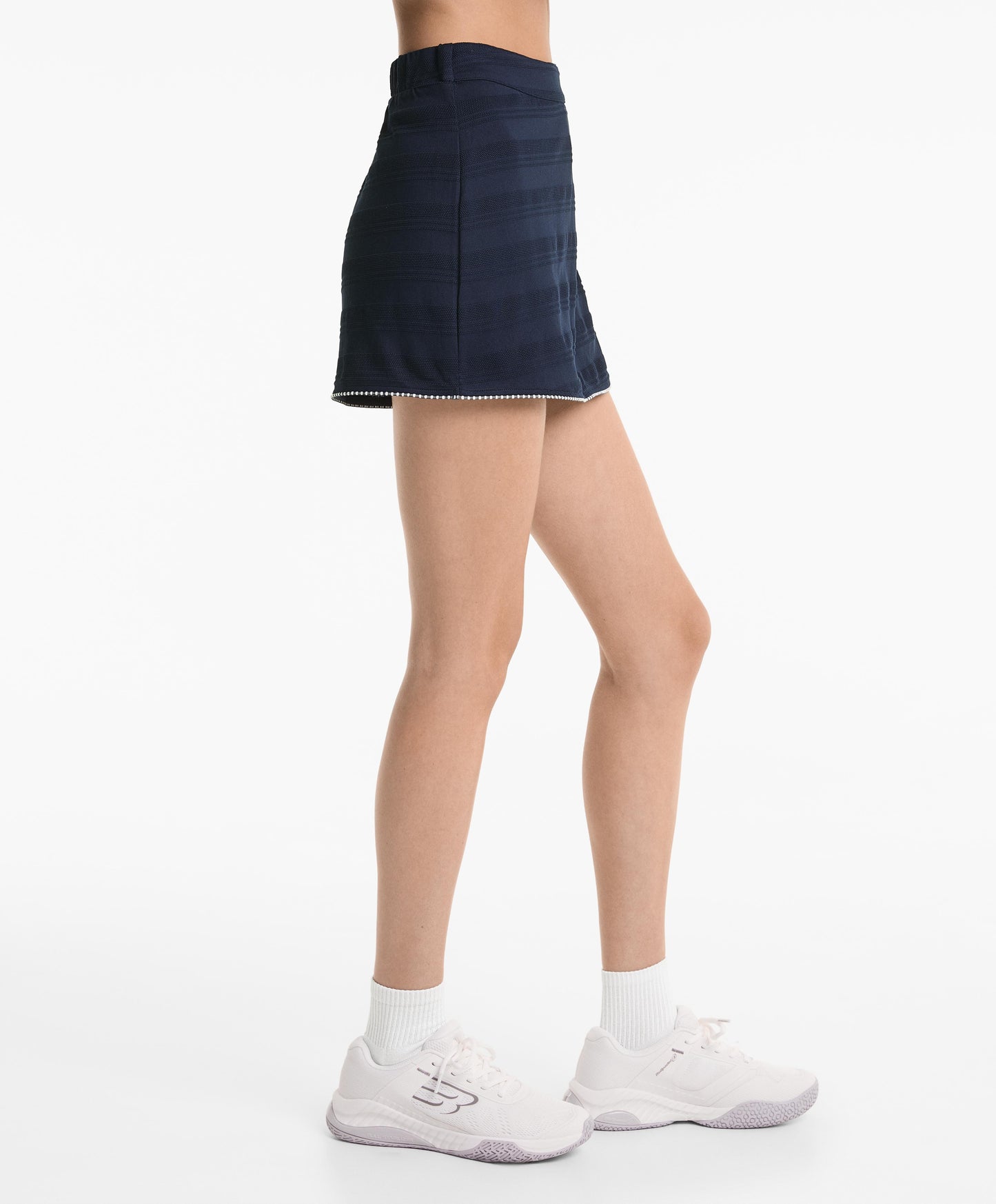 Jacquard piqu¨¦ skort 100% cotton