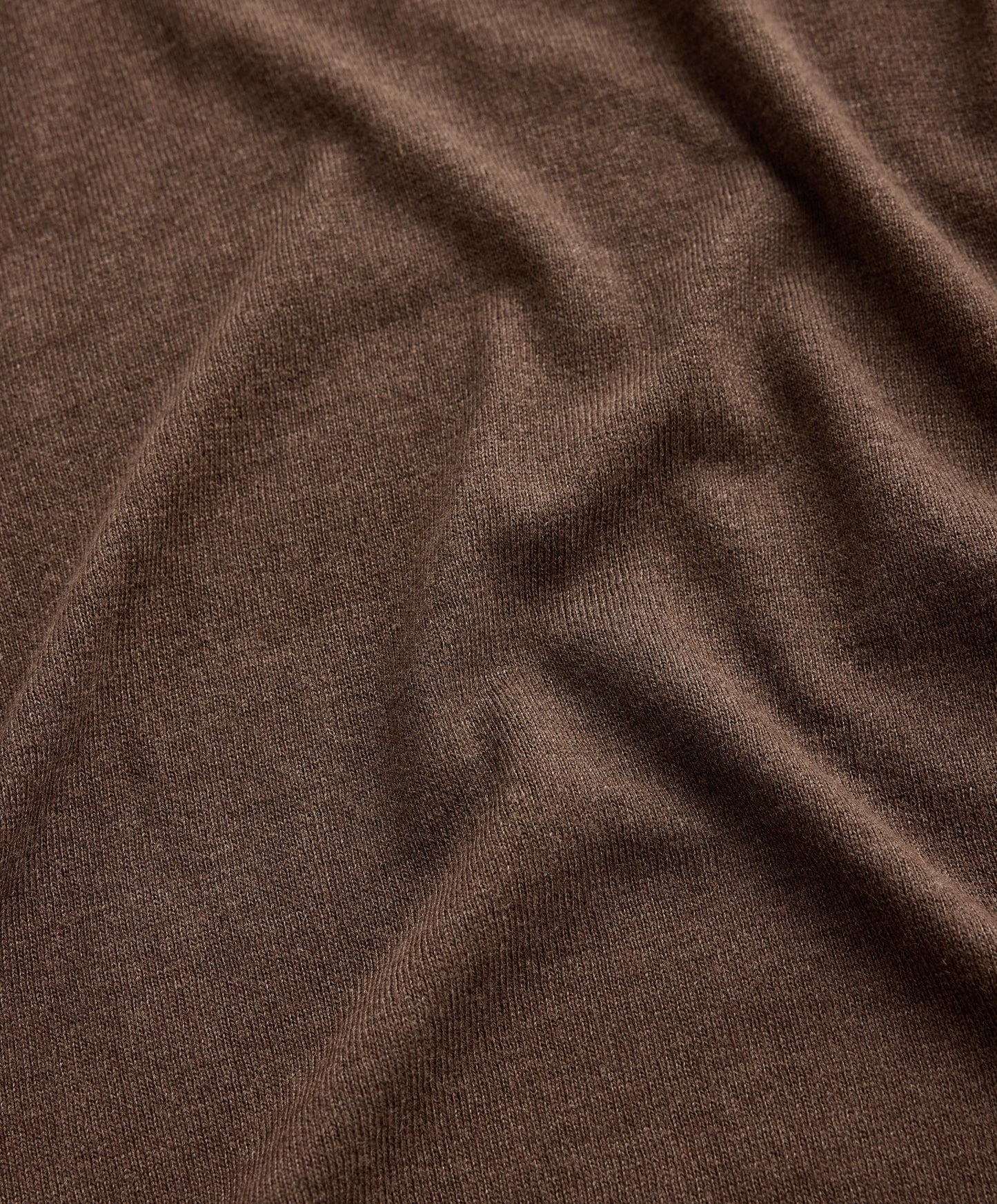 Round neck knit jumper 10% cashmere