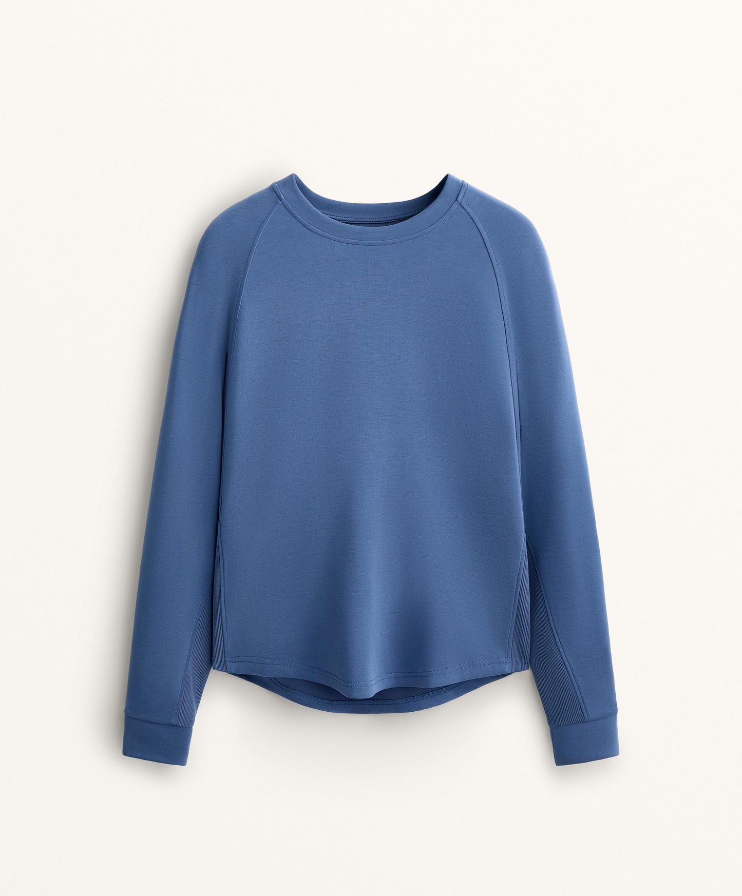 Oversized modal rib sweatshirt