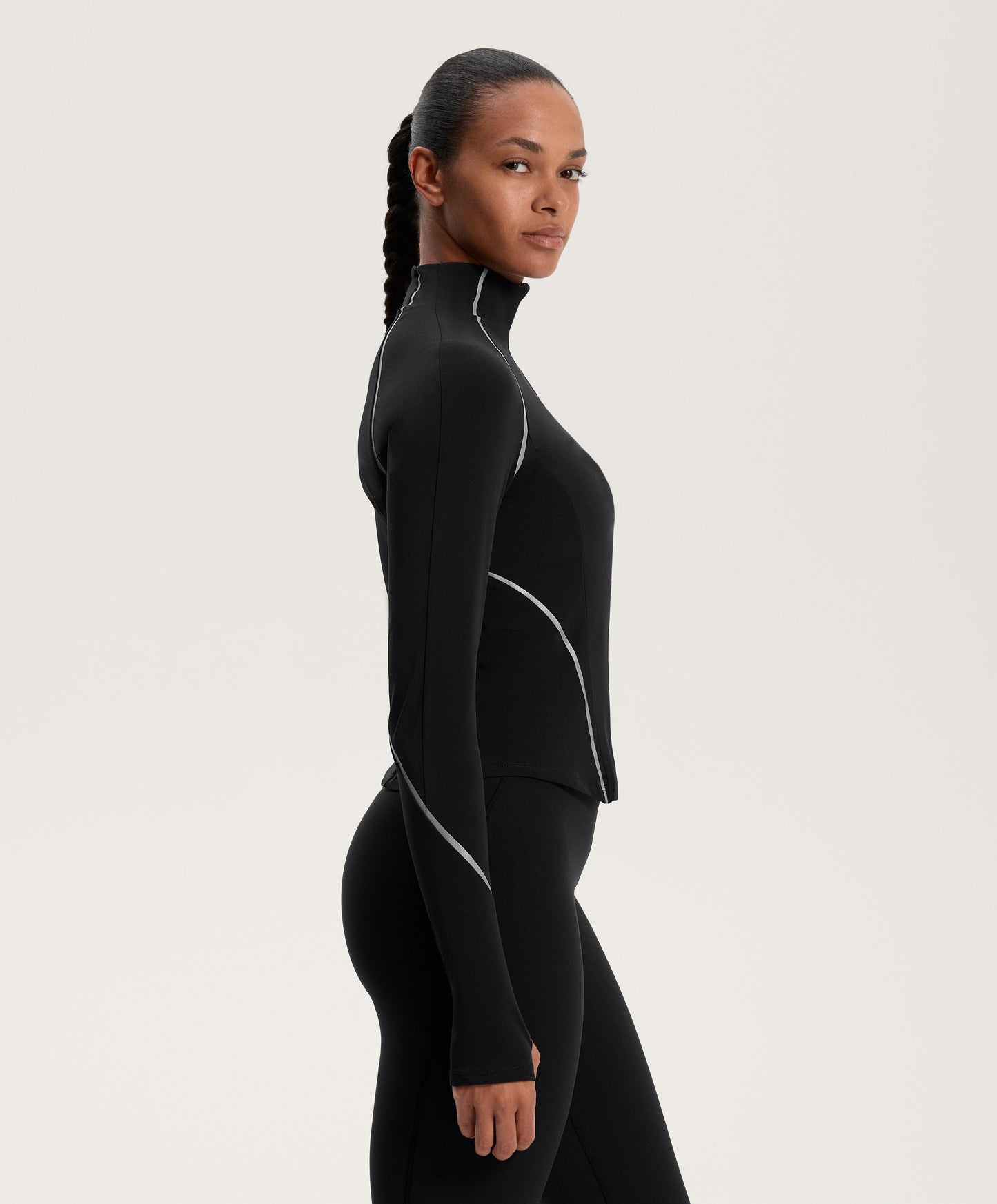 Light warm reflective technical jacket