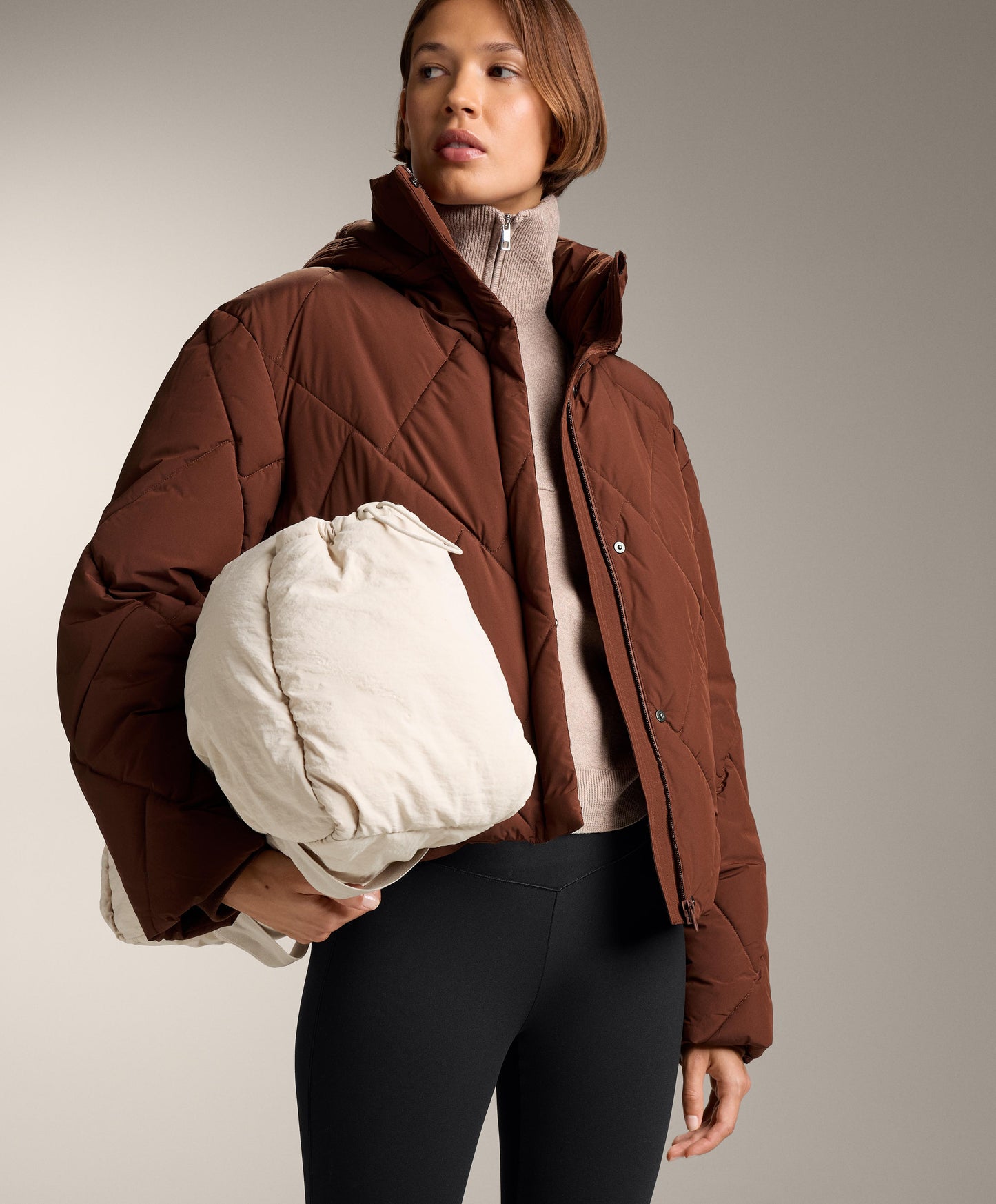 Water-repellent Primaloft padded jacket