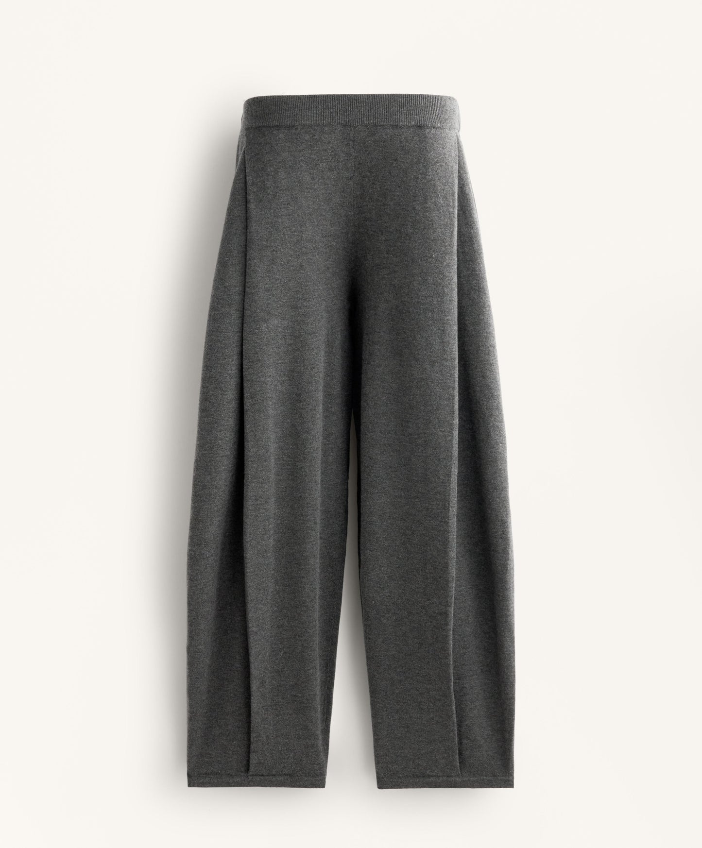 Cocoon knit trousers