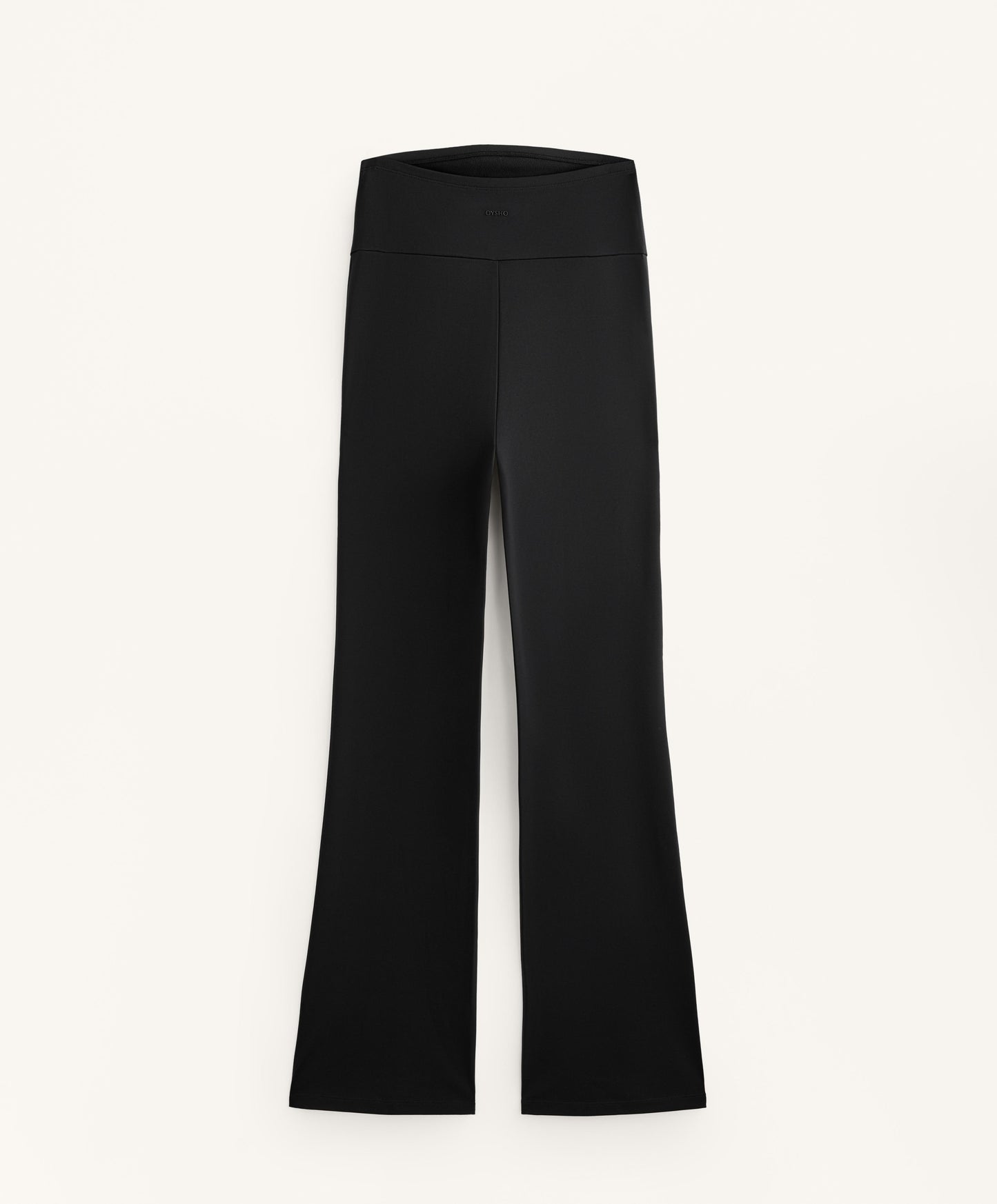 Warm flare maternity trousers