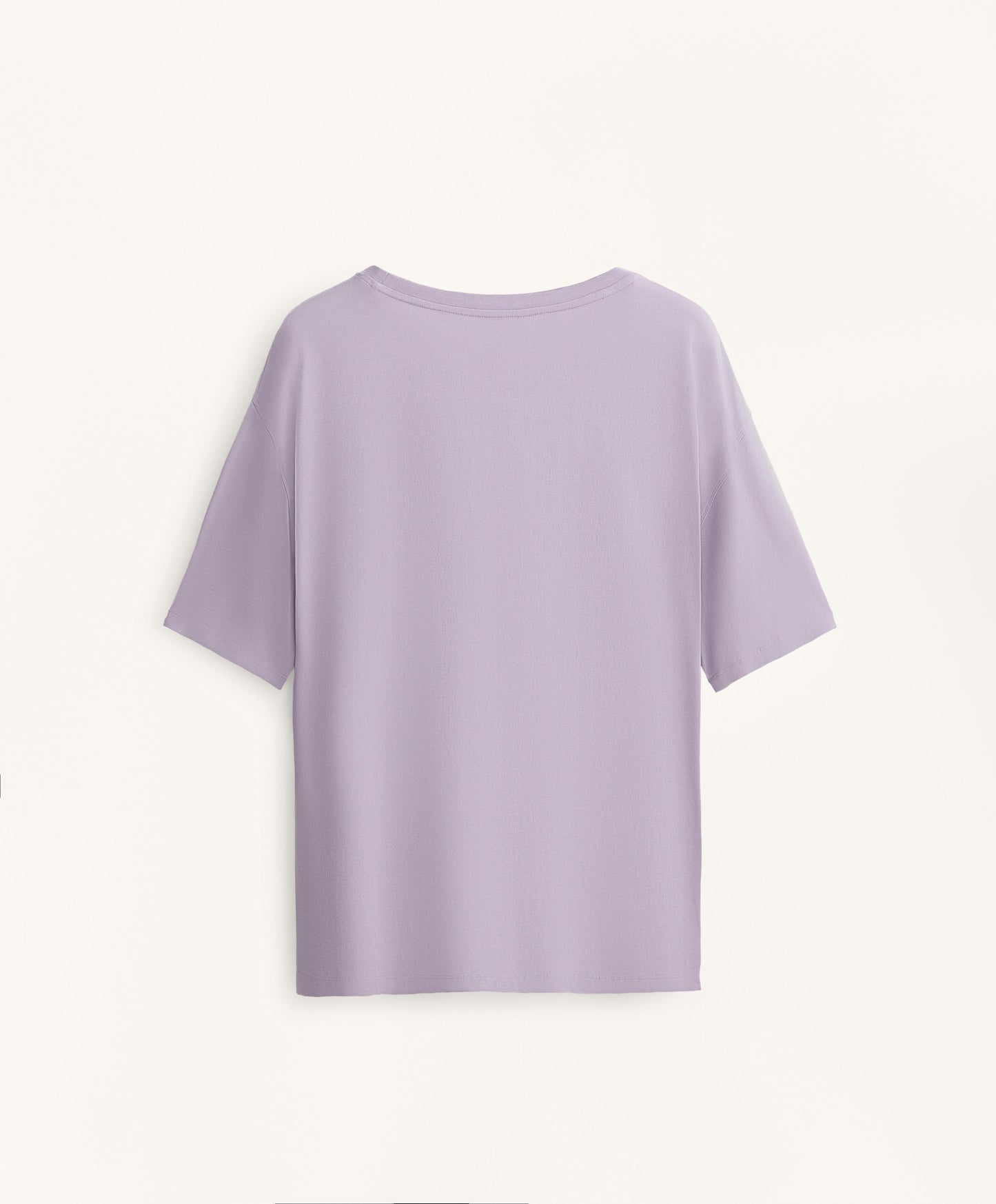 Short sleeve cotton blend T-shirt