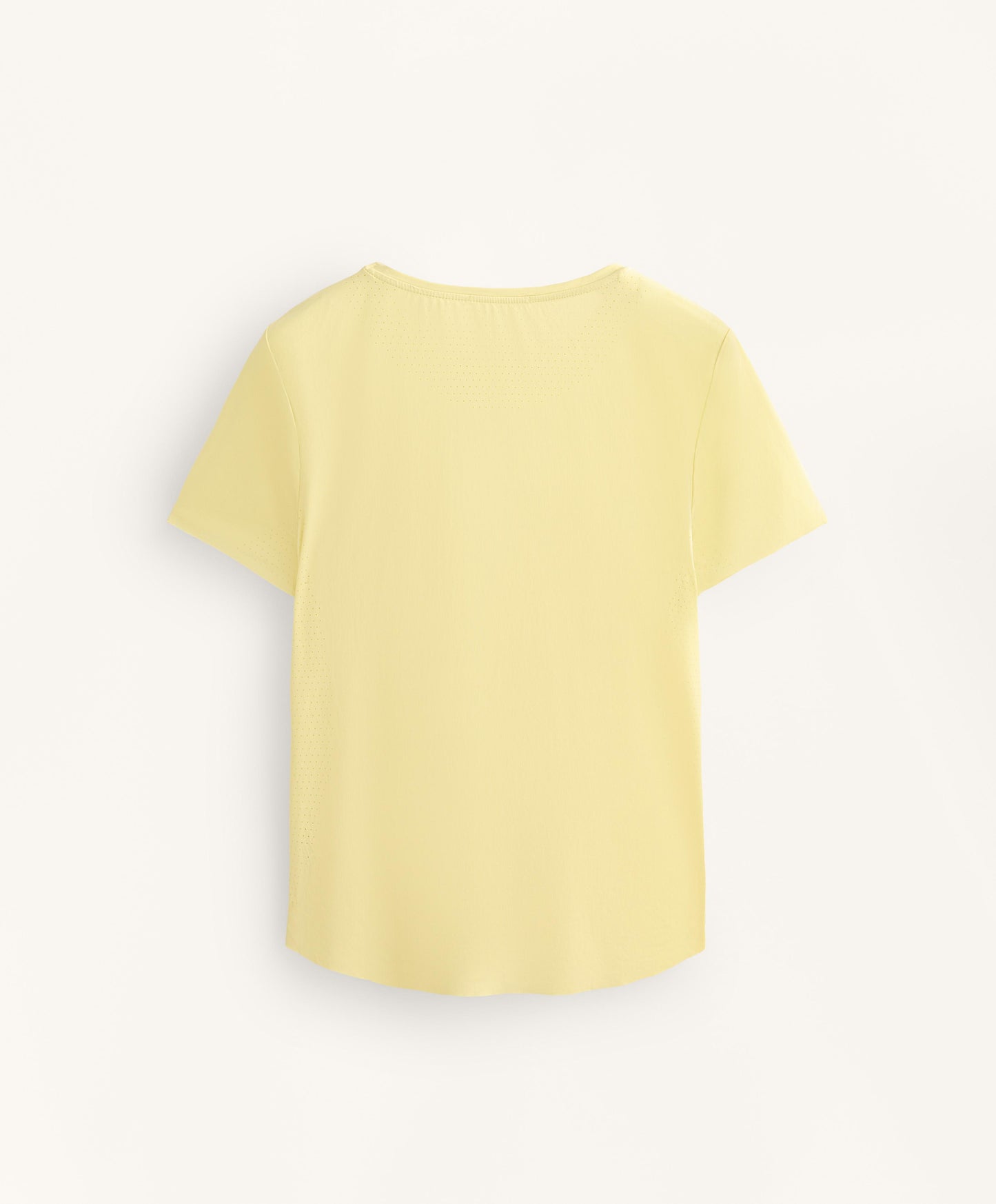 Microperforated short-sleeved technical T-shirt