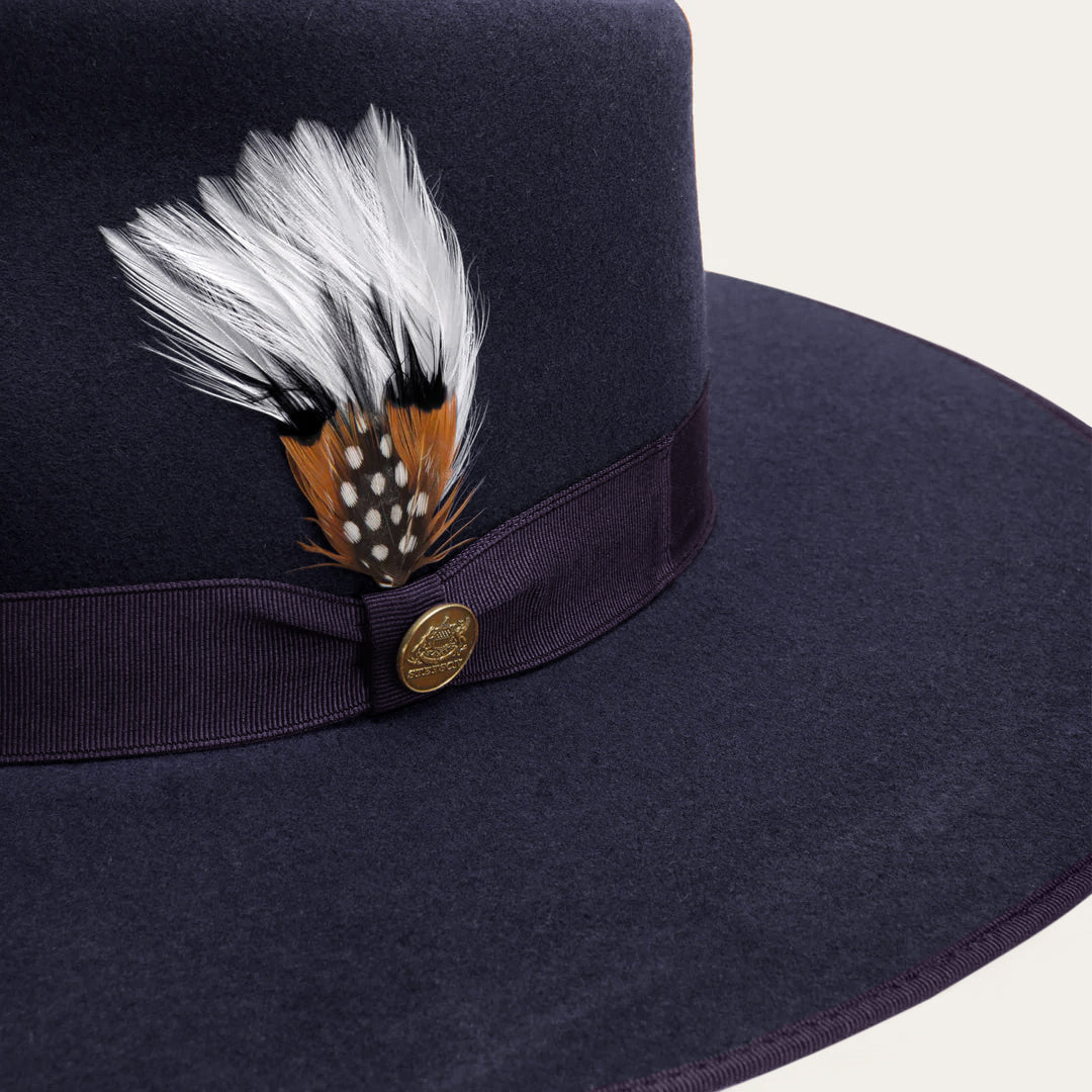 Midtown Wide Flat Brim Hat