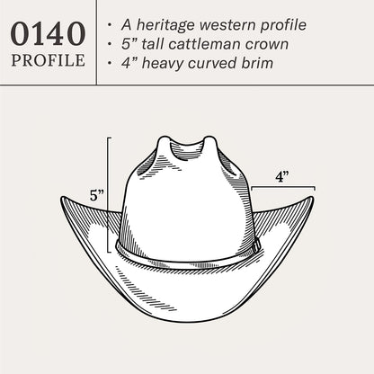 Mezcal 6X Cowboy Hat