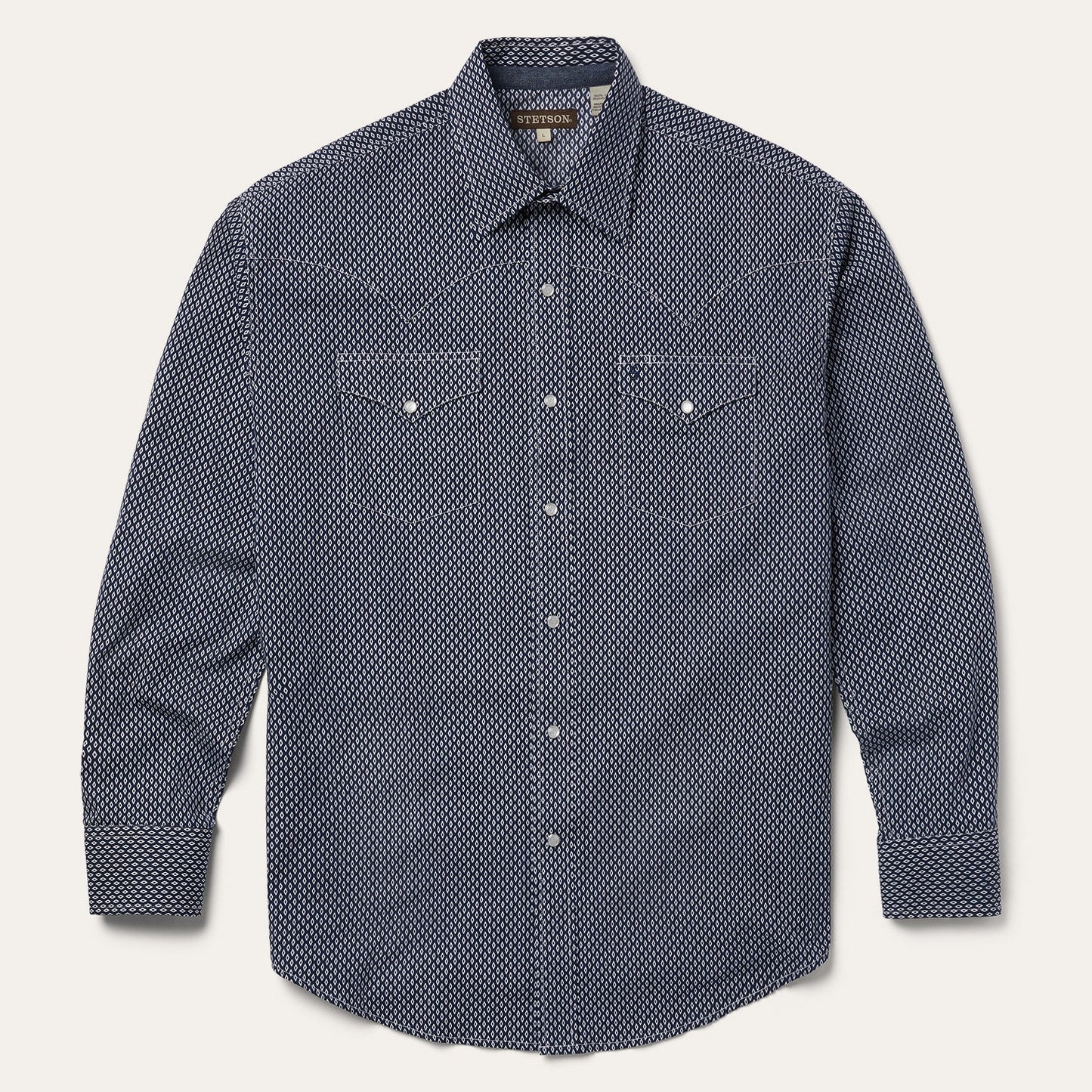 Diamond Geo Western Shirt Men