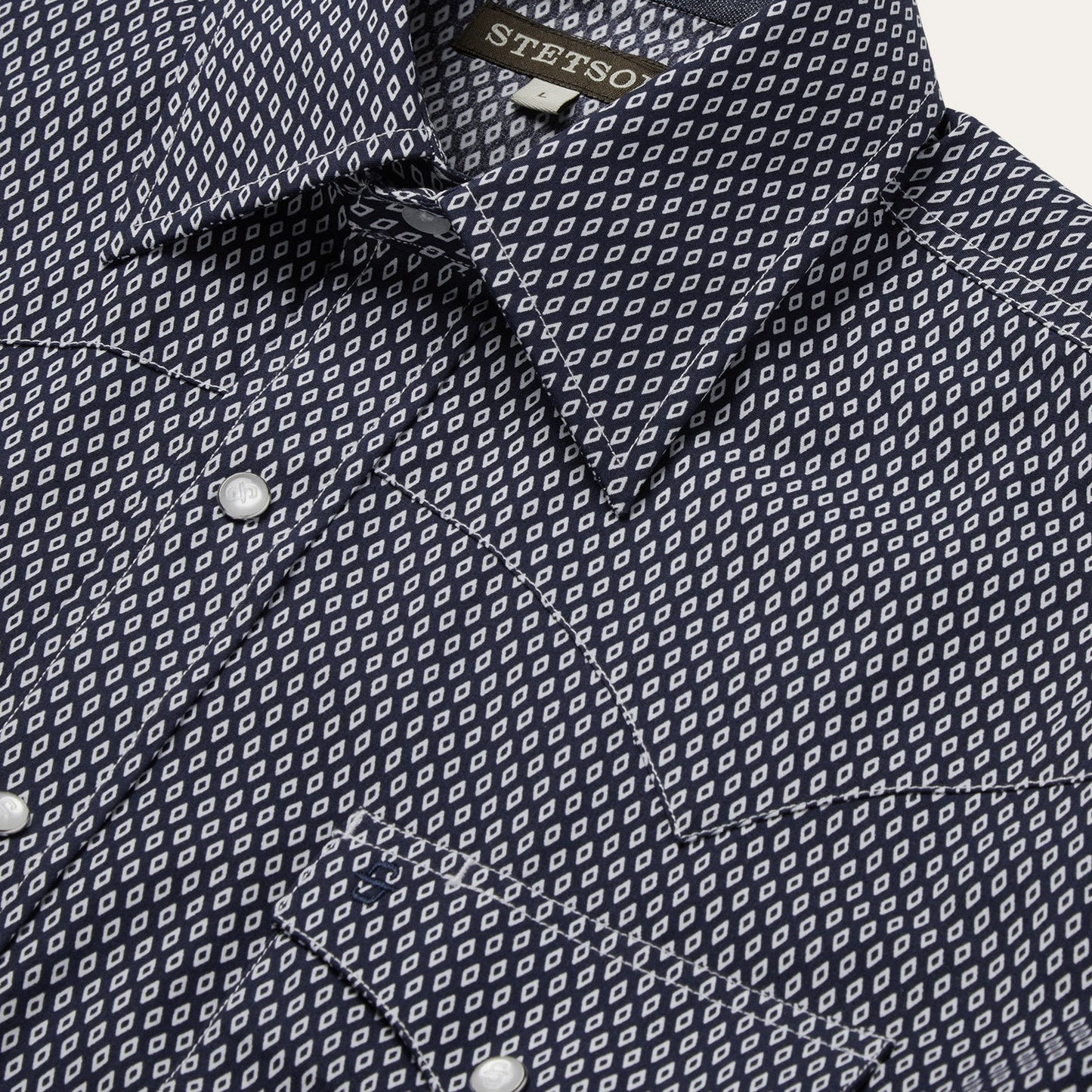 Diamond Geo Western Shirt Men