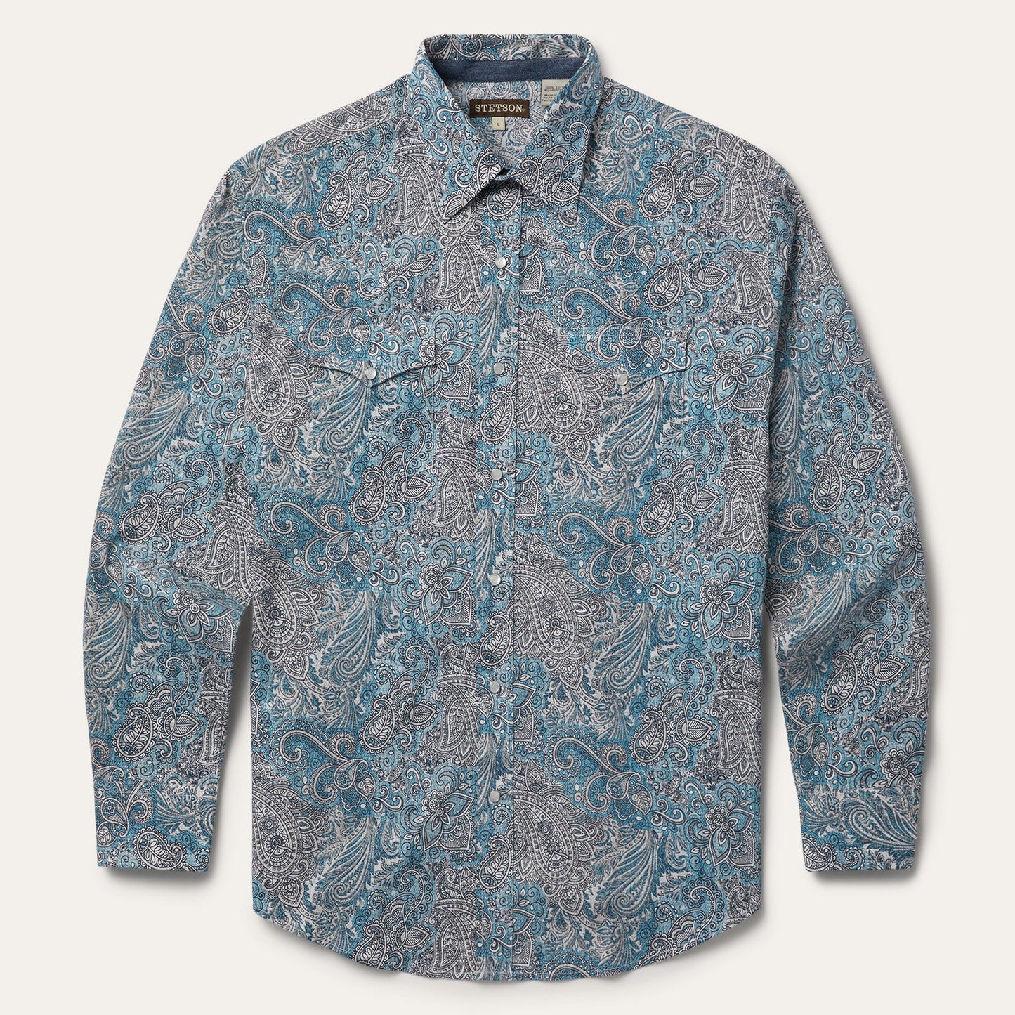 Paisley Western Shirt Men
