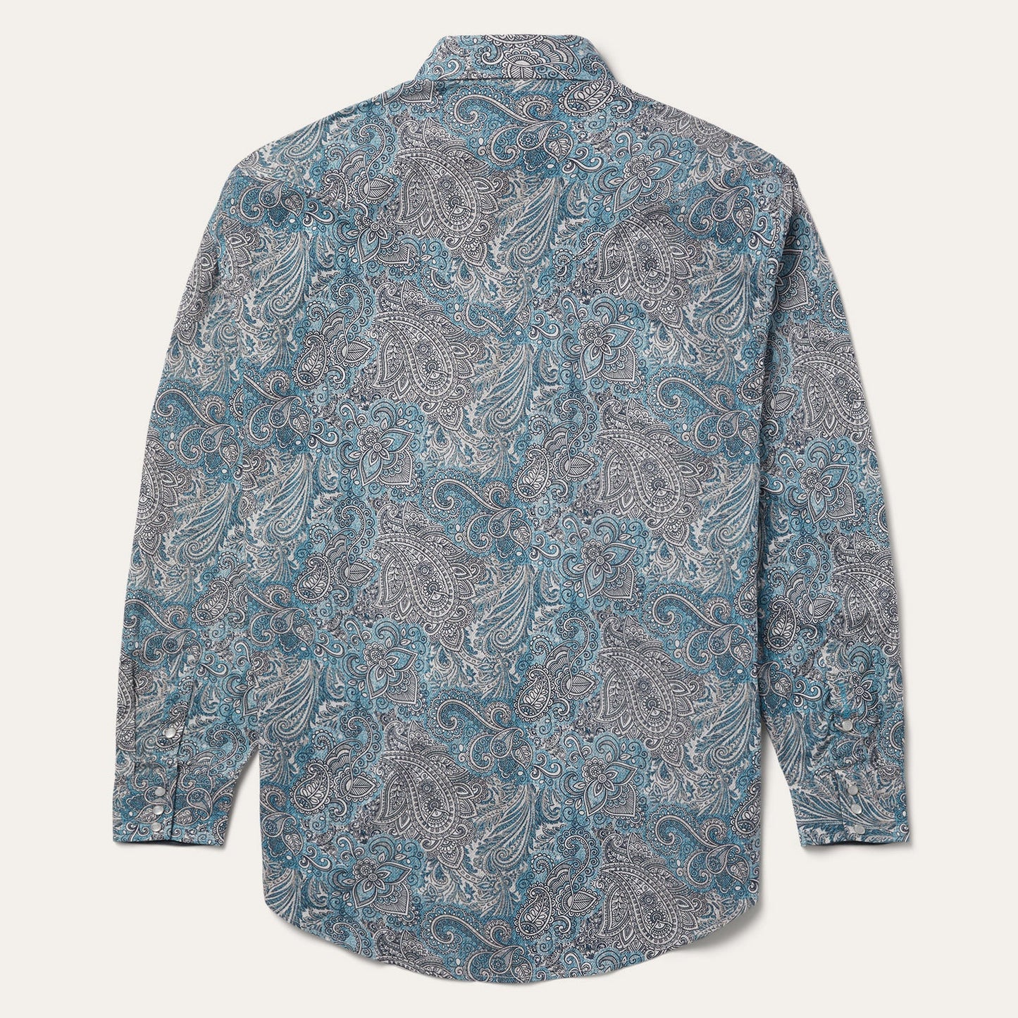 Paisley Western Shirt Men
